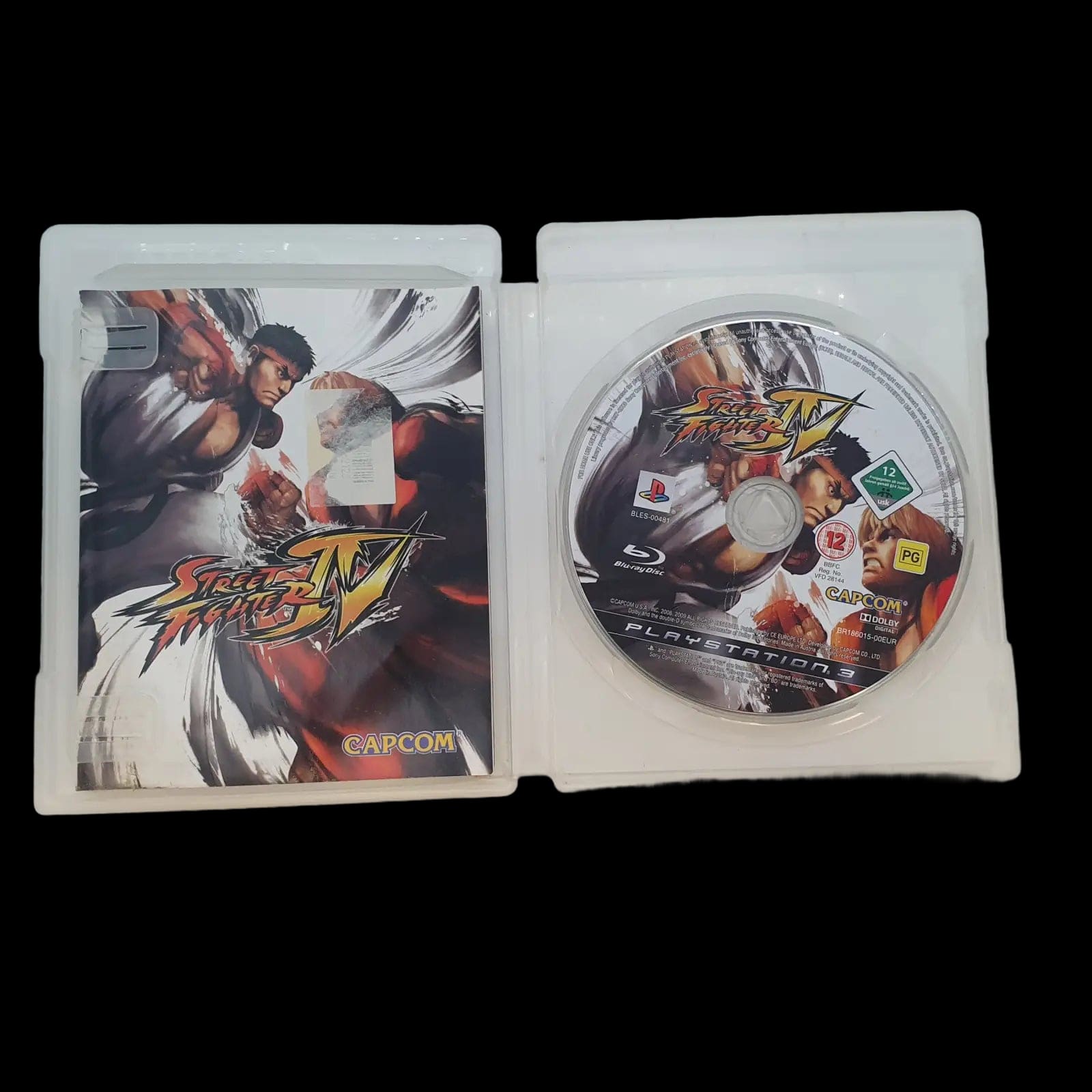 Street Fighter Iv Sony Playstation 3 Capcom 2009 Video Game