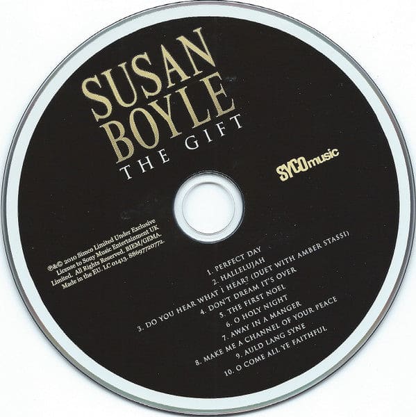 Susan Boyle - The Gift (cd Album) - Preloved - CD - Syco