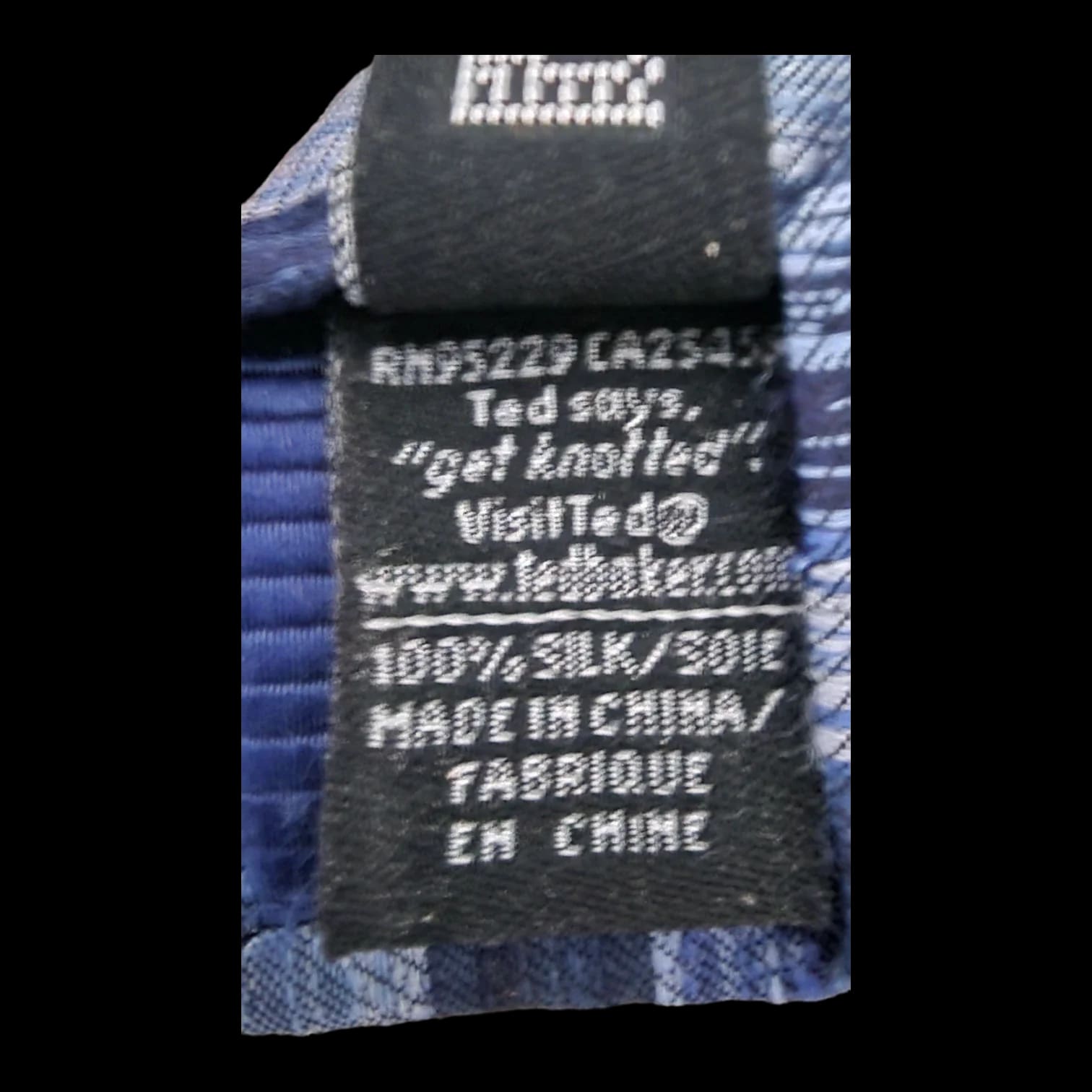 Ted Baker Blue Striped Silk Tie - Ties - 4 - 1221