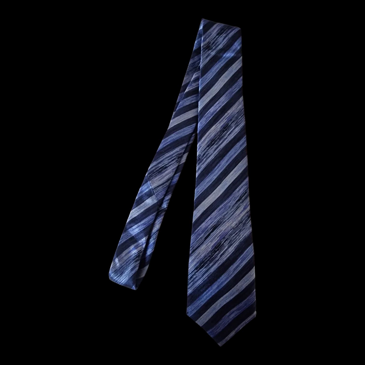 Ted Baker Blue Striped Silk Tie - Ties - 2 - 1221