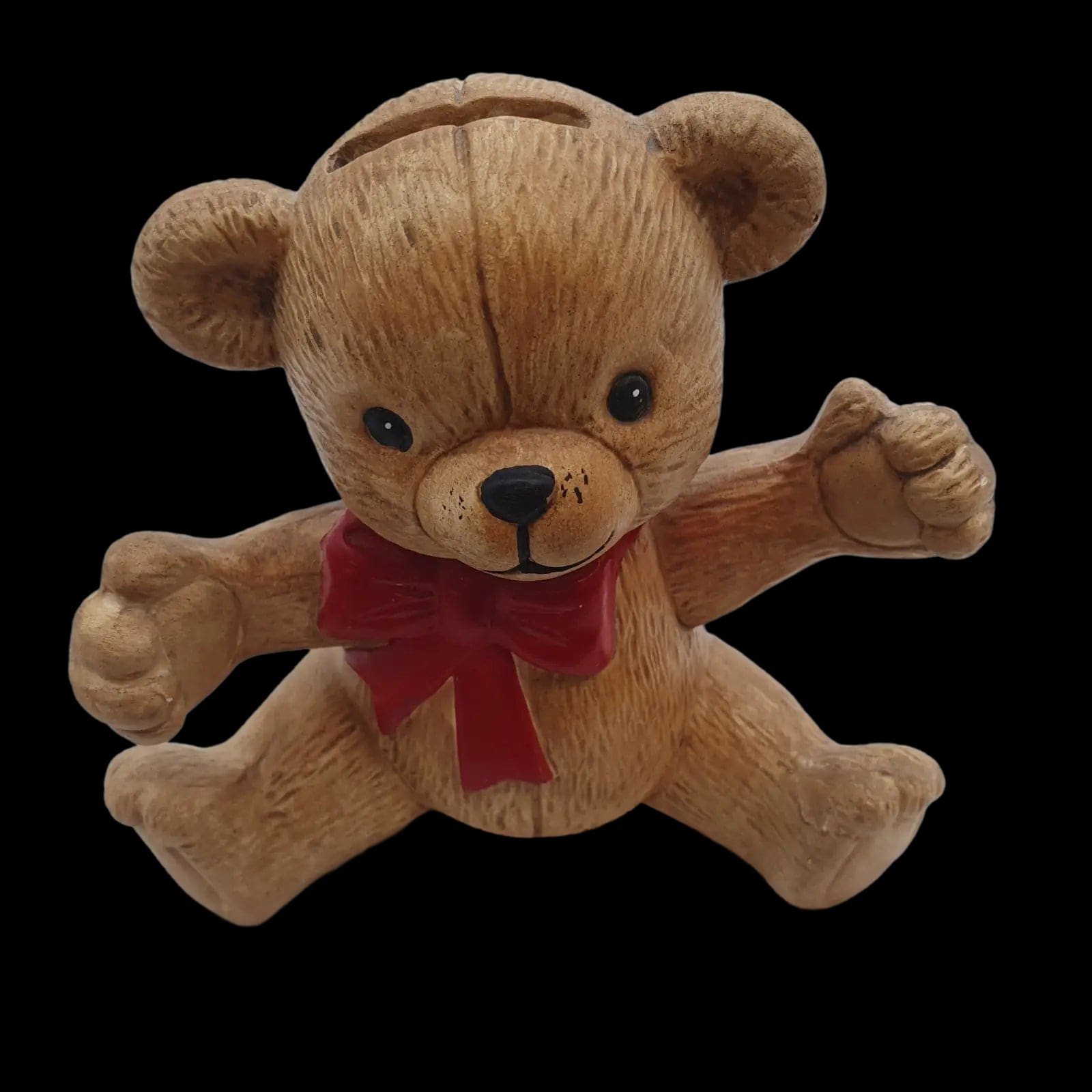 Teddy Bear Money Box Ceramic Collectable Gift - Unbranded