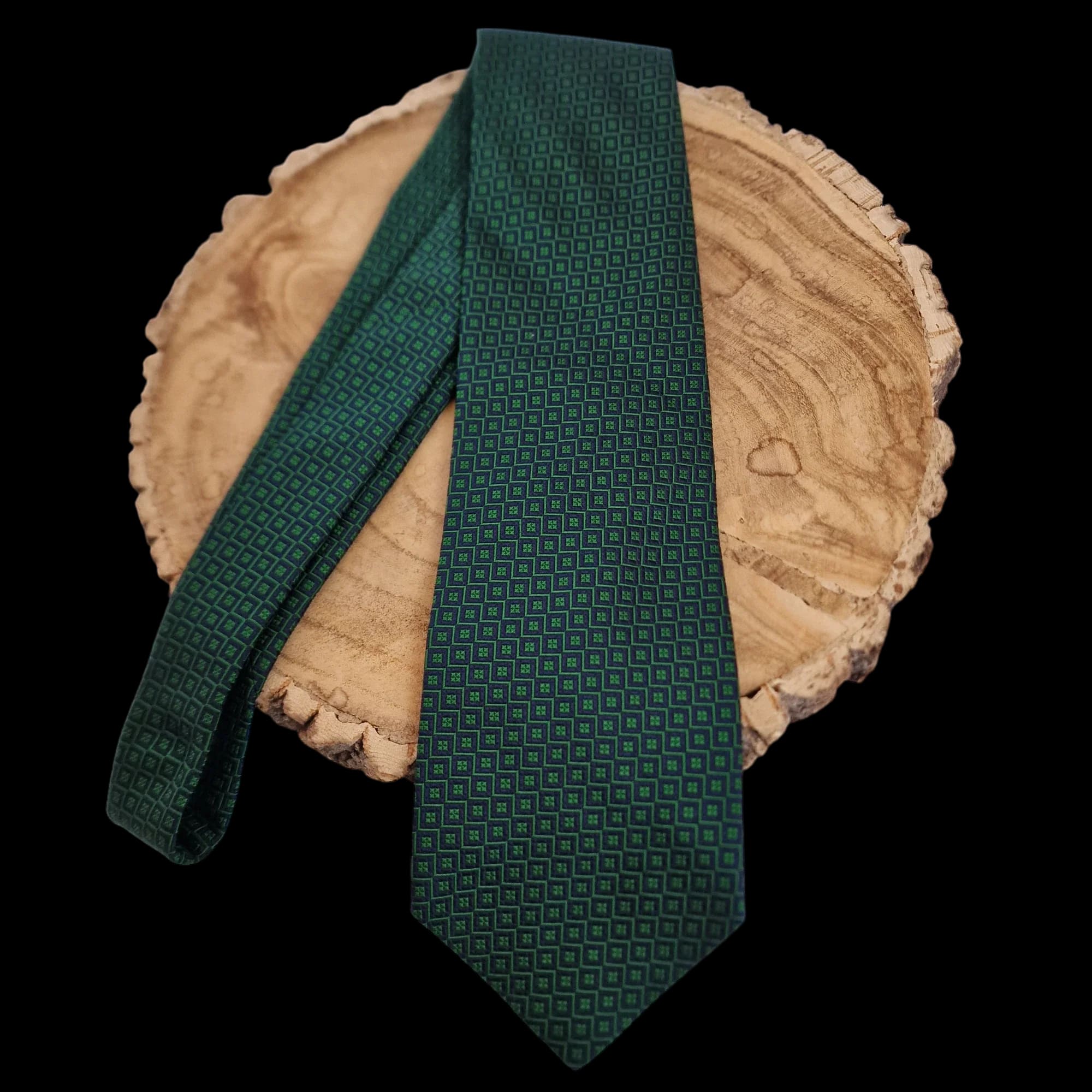 Tie Rack Silk Geometric Vintage - Ties - 2 - 3125