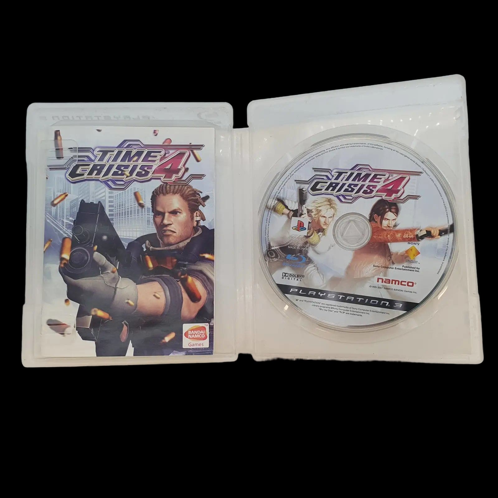 Time Crisis 4 Sony Playstation 3 Namco 2007 Video Game Cib