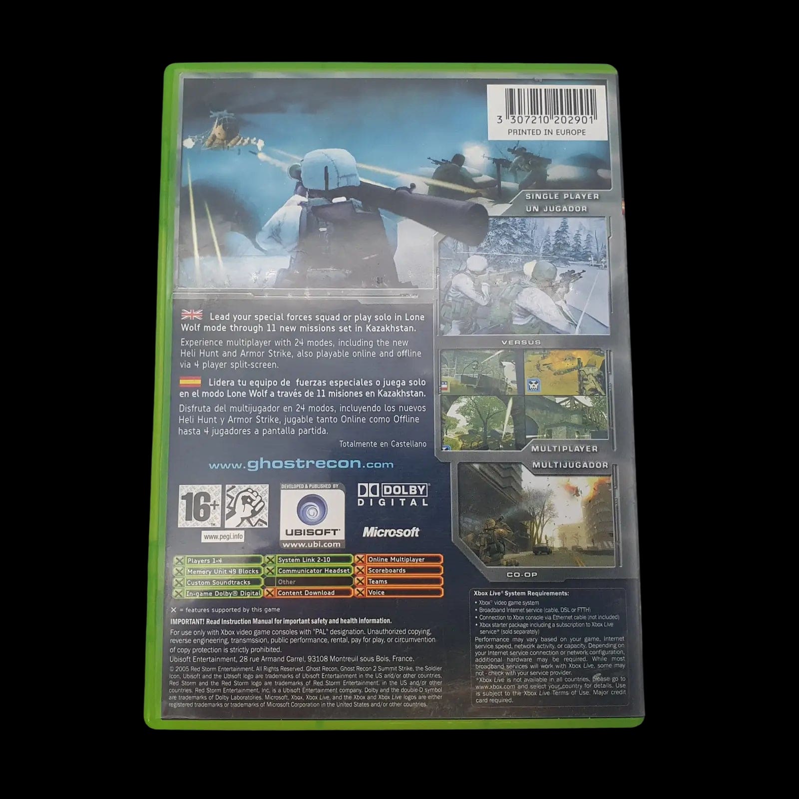 Tom Clancy’s Ghost Recon 2 Summit Strike Xbox Original