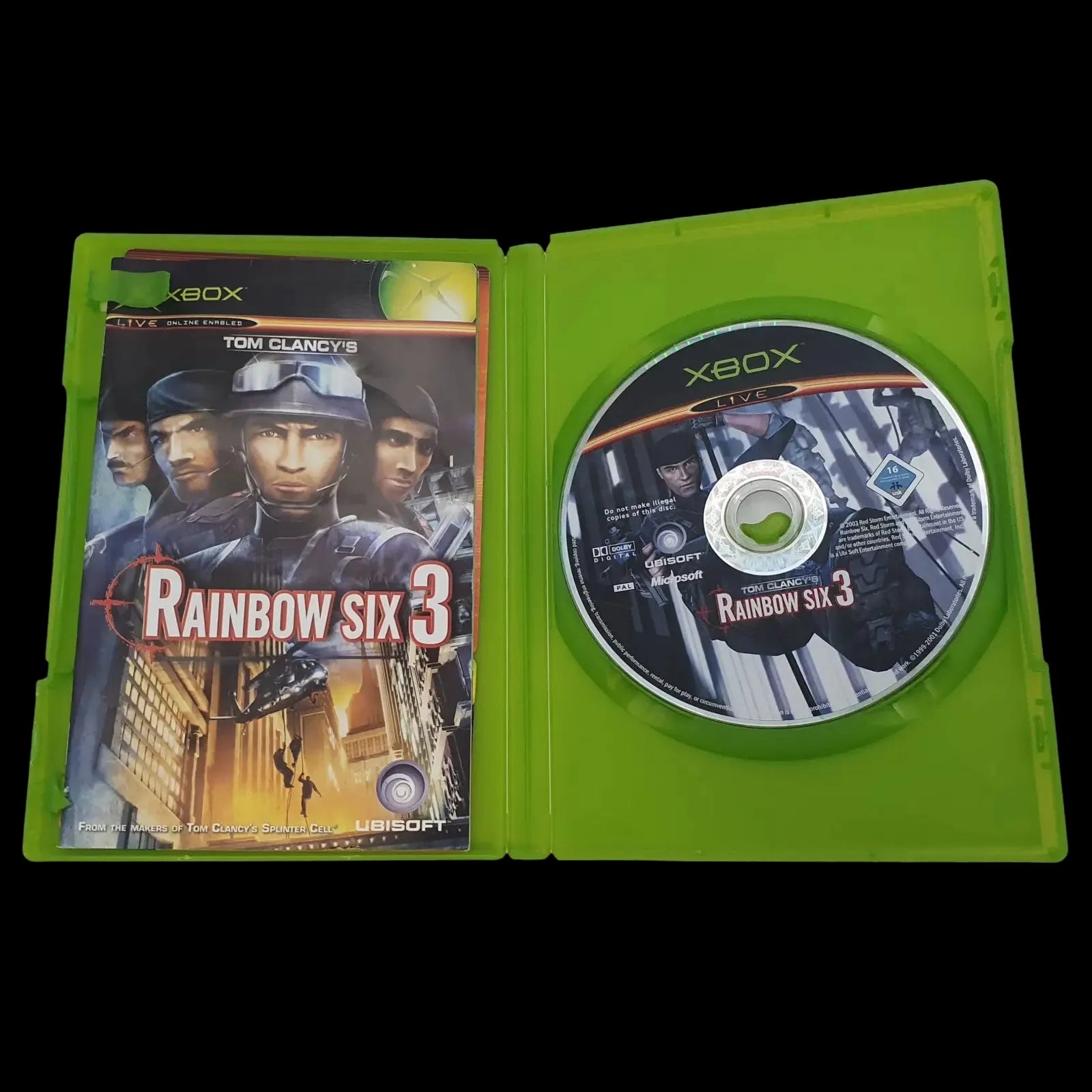 Tom Clancy’s Rainbow Six 3 Xbox Original Ubisoft 2003
