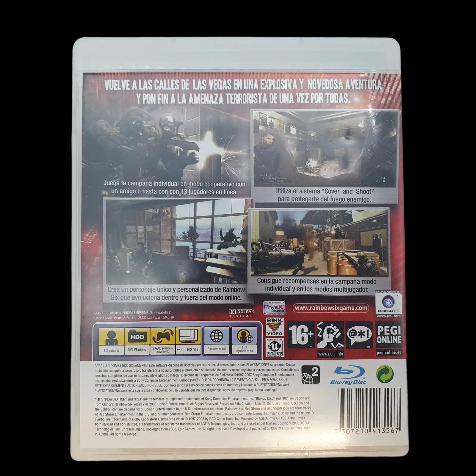 Tom Clancy’s Rainbow Six Vegas 2 Sony Playstation 3