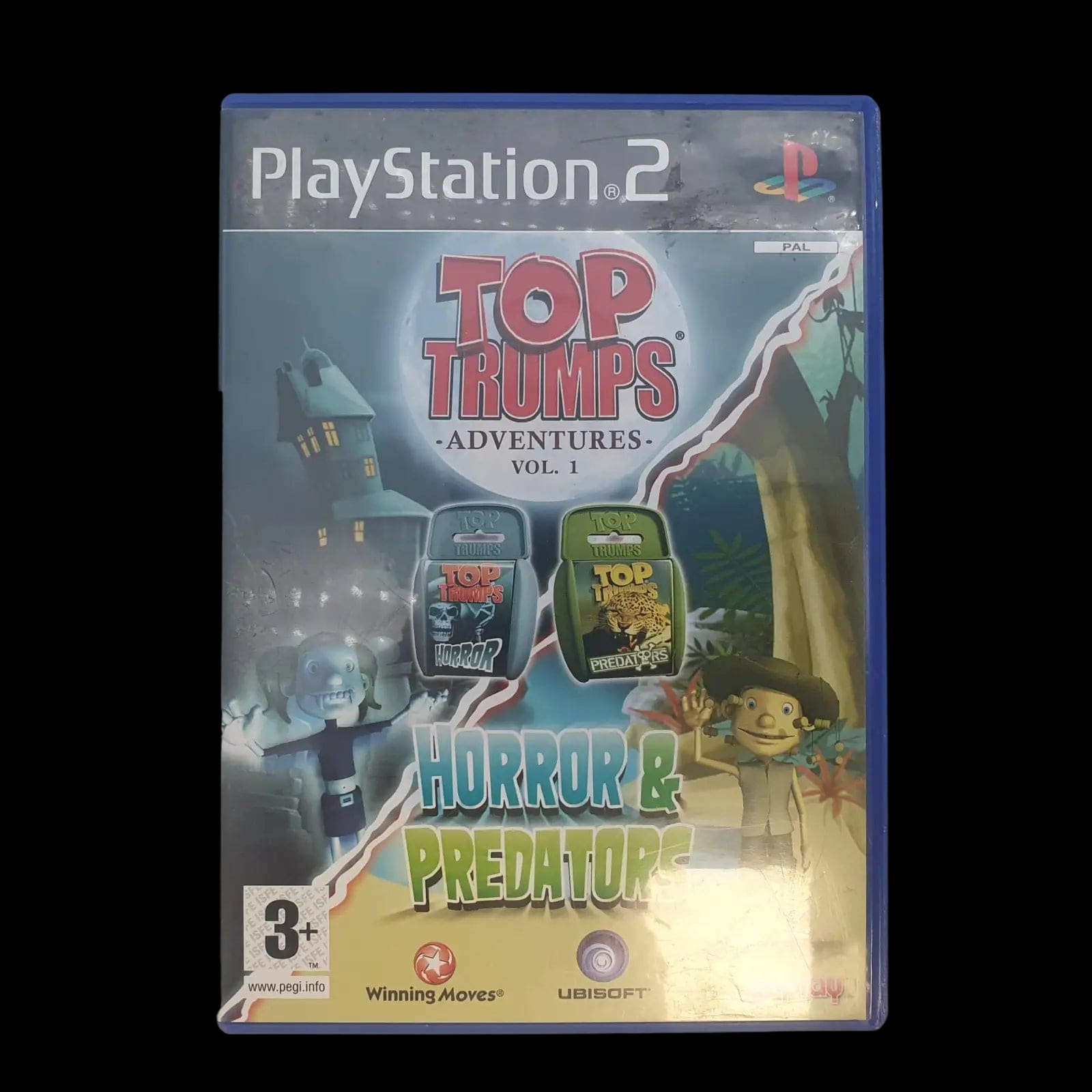 Top Trumps Adventures Horror Predators Sony Playstation 2