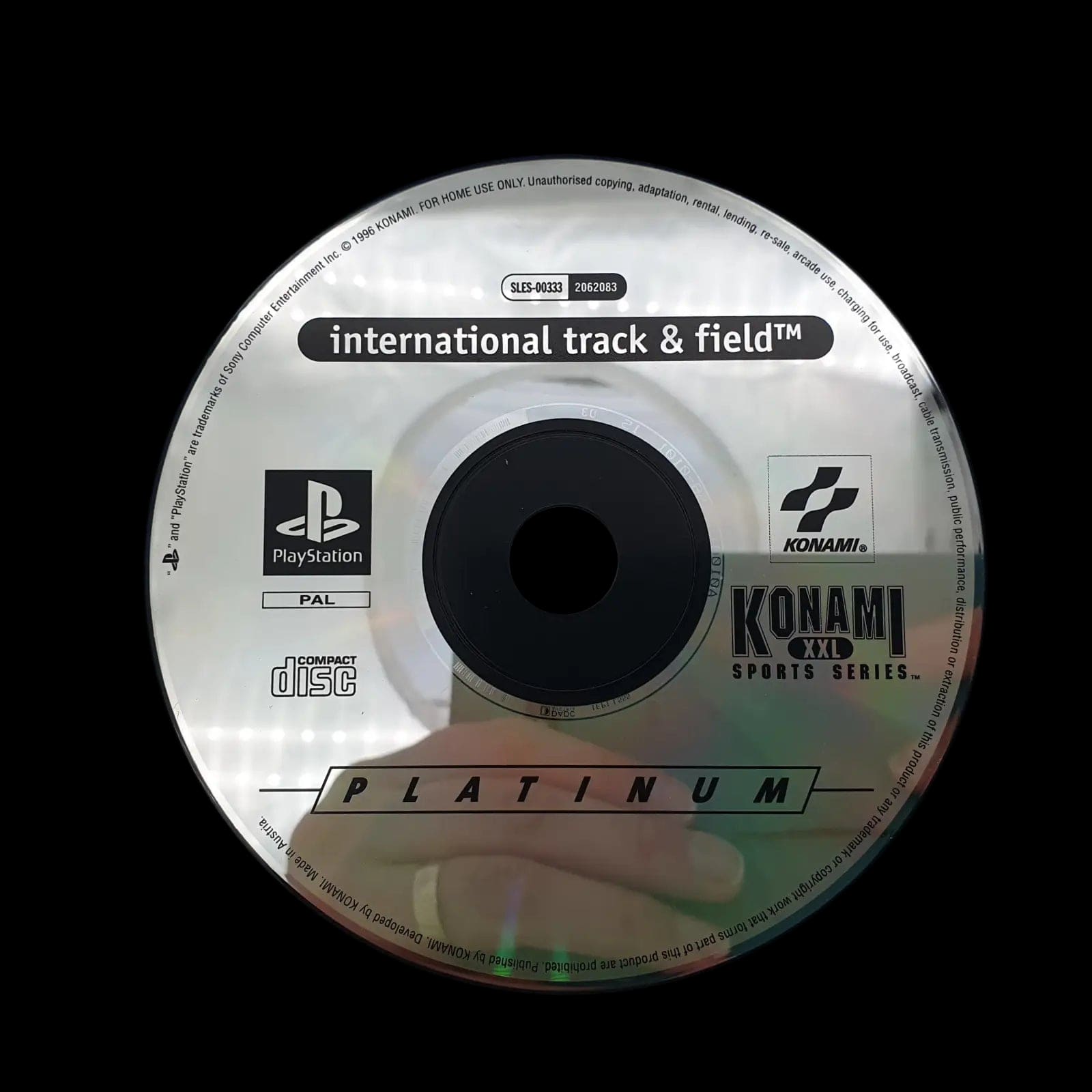 Track Field International Playstation 1 Ps1 Konami 1996