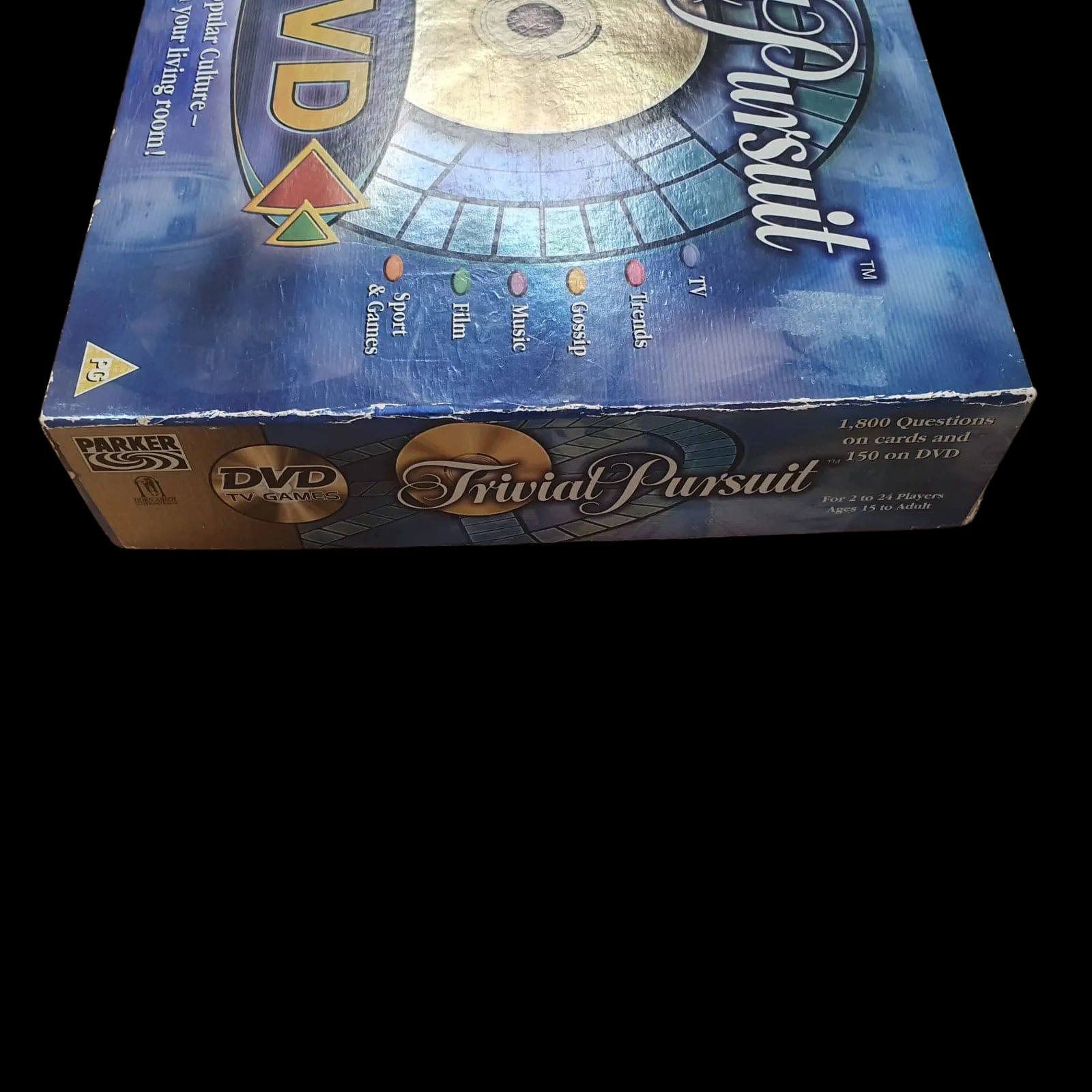 Trivial Pursuit Dvd Boxed Board Game 2004 - Games - Parker