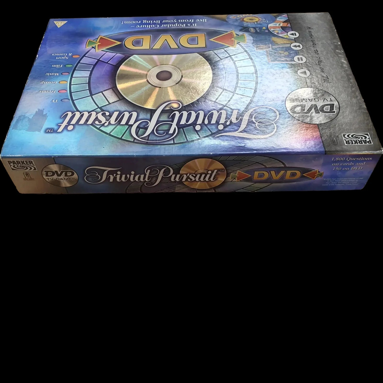 Trivial Pursuit Dvd Boxed Board Game 2004 - Games - Parker