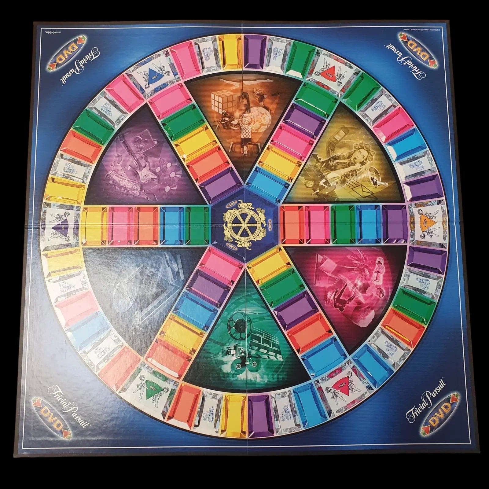 Trivial Pursuit Dvd Boxed Board Game 2004 - Games - Parker