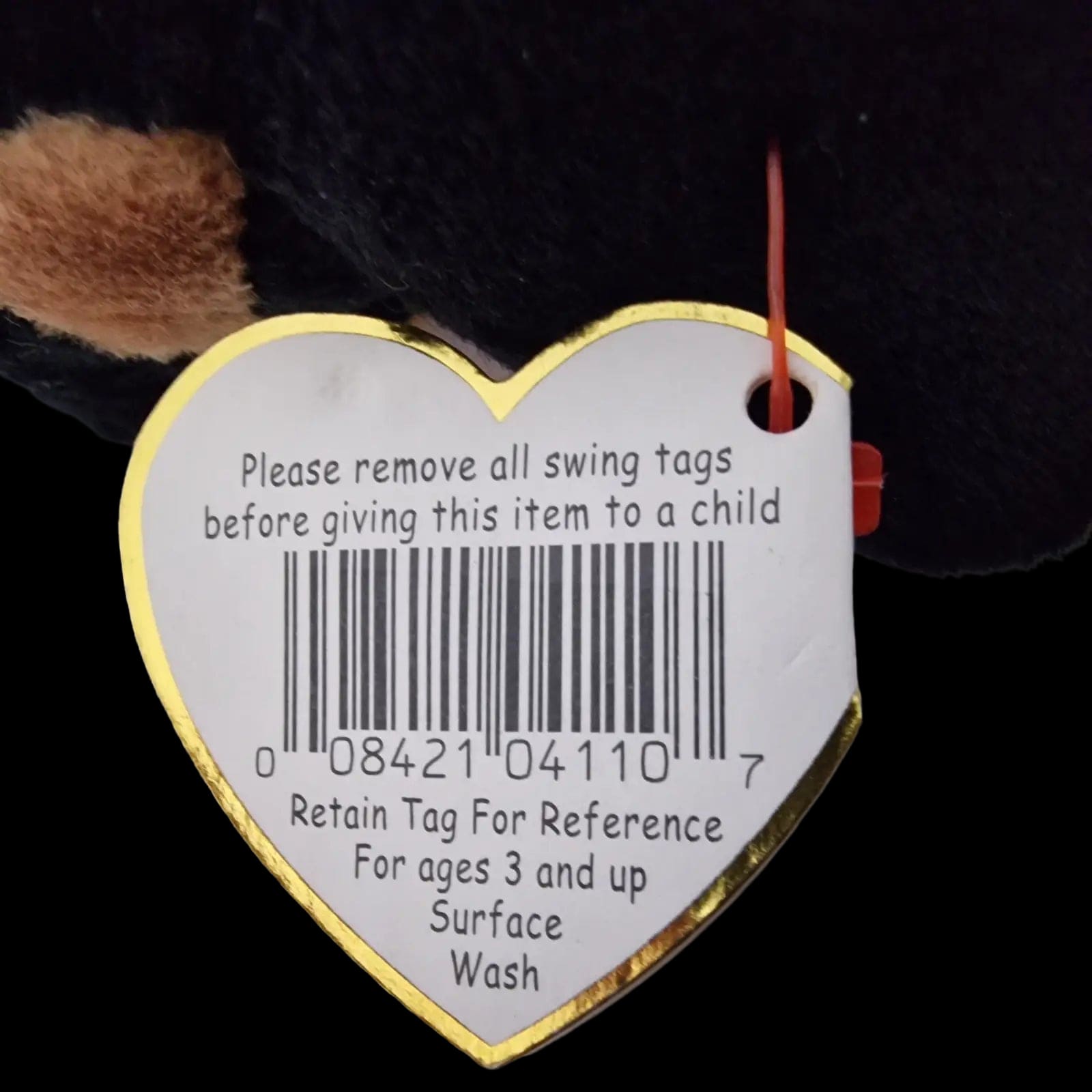 Ty Beanie Babies Baby Bears Doby Dog 1996 Retired With Tag