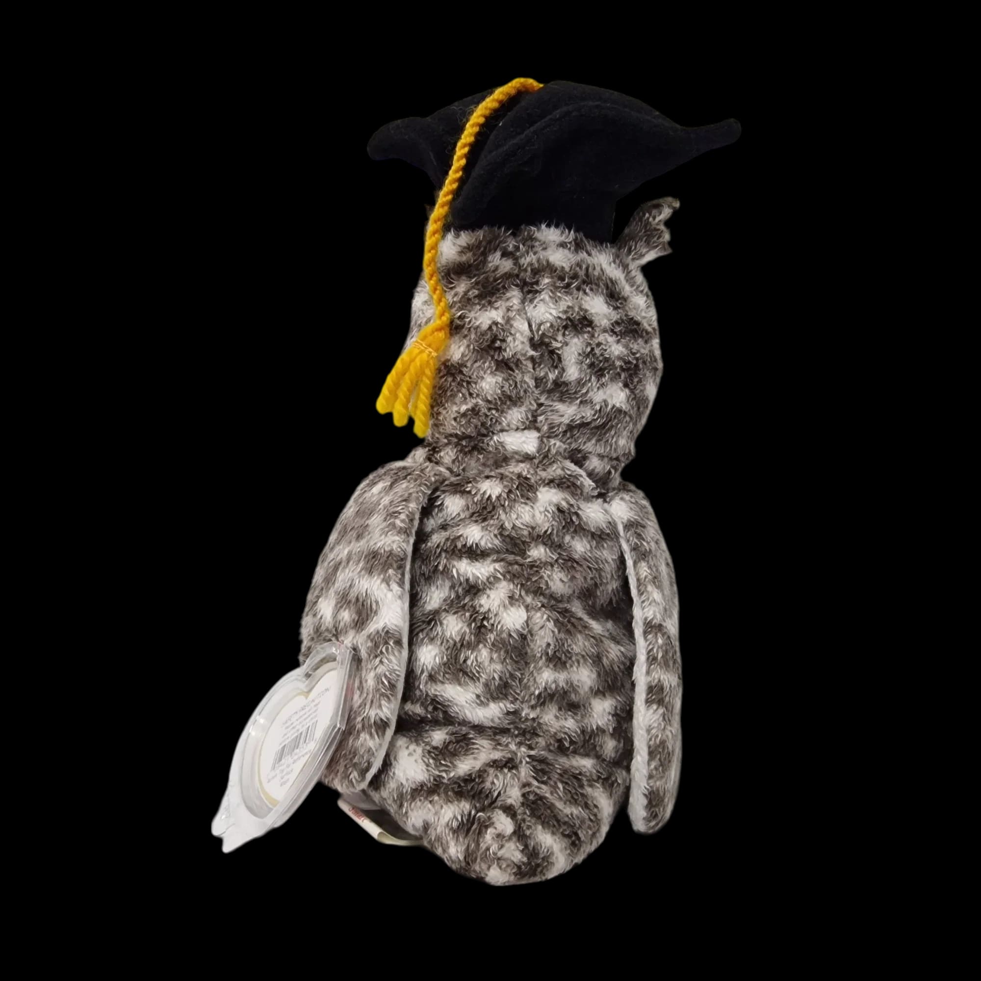 Ty Beanie Babies Baby Bears Smart Graduation Owl 2001