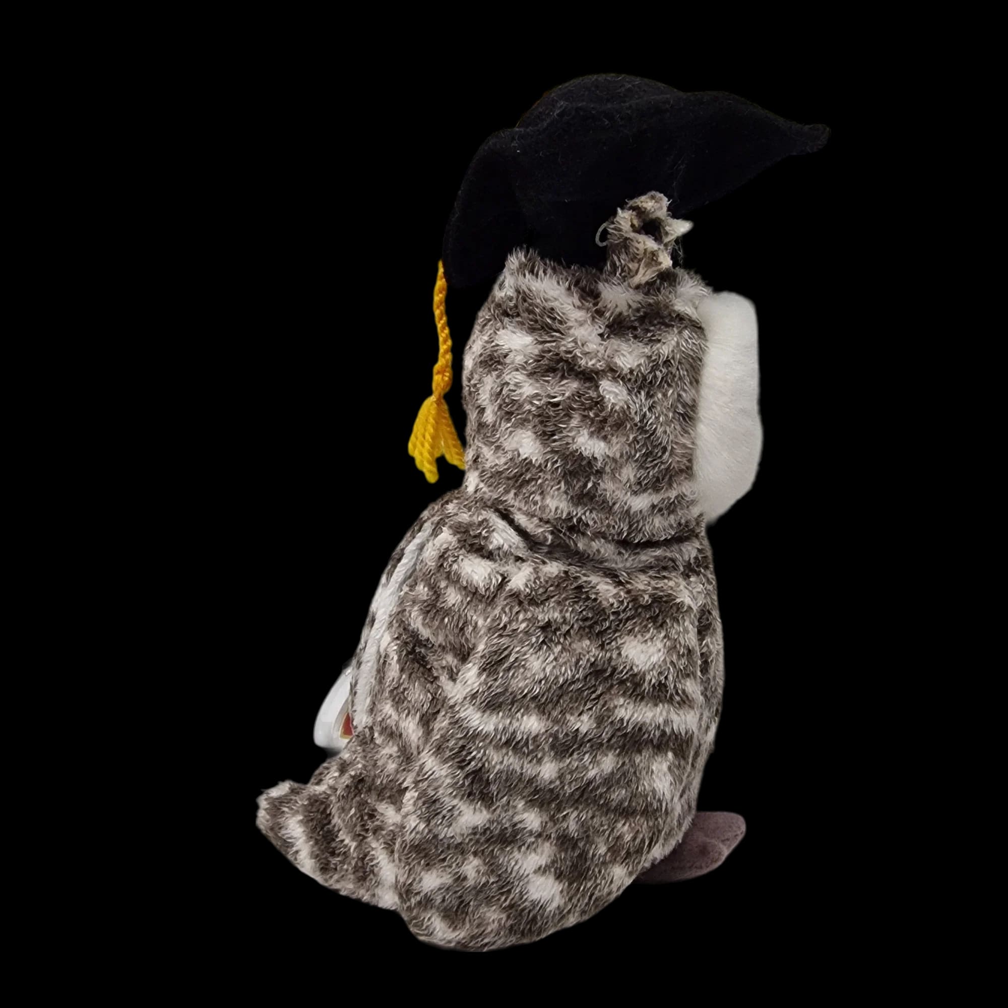 Ty Beanie Babies Baby Bears Smart Graduation Owl 2001