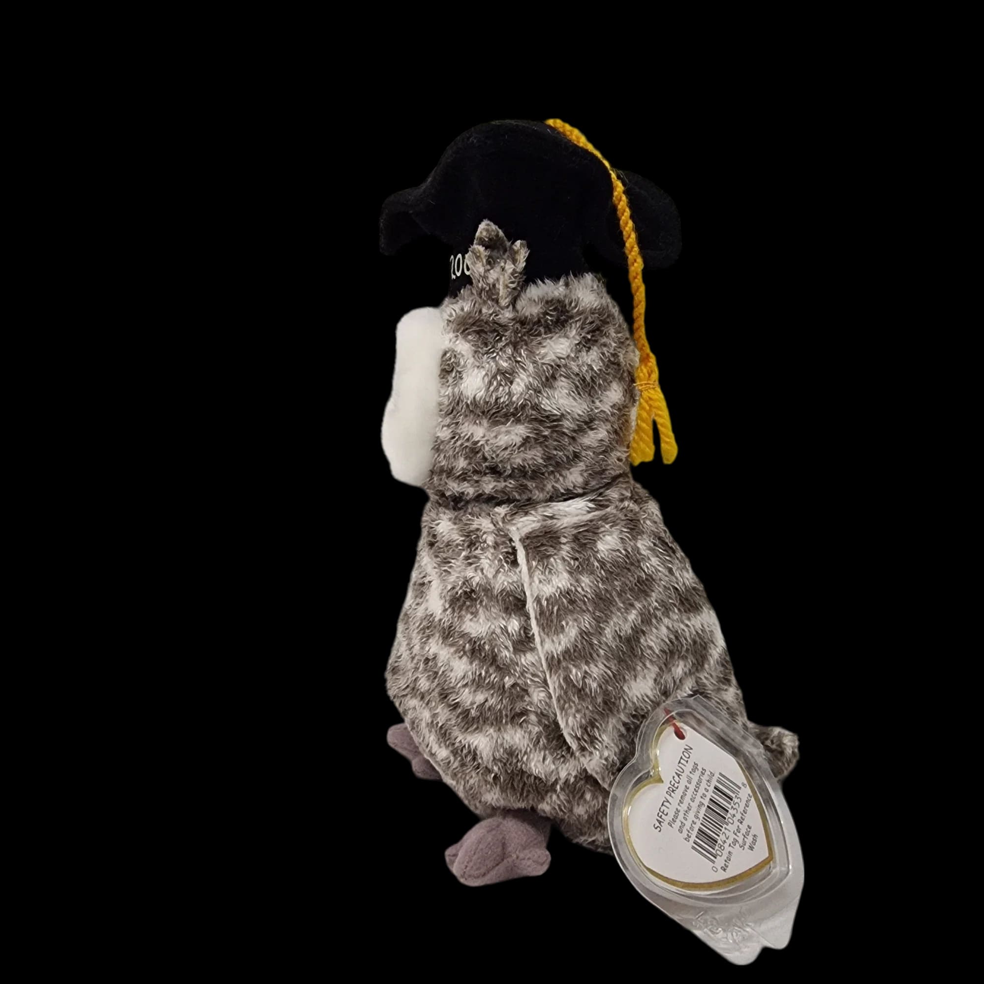 Ty Beanie Babies Baby Bears Smart Graduation Owl 2001