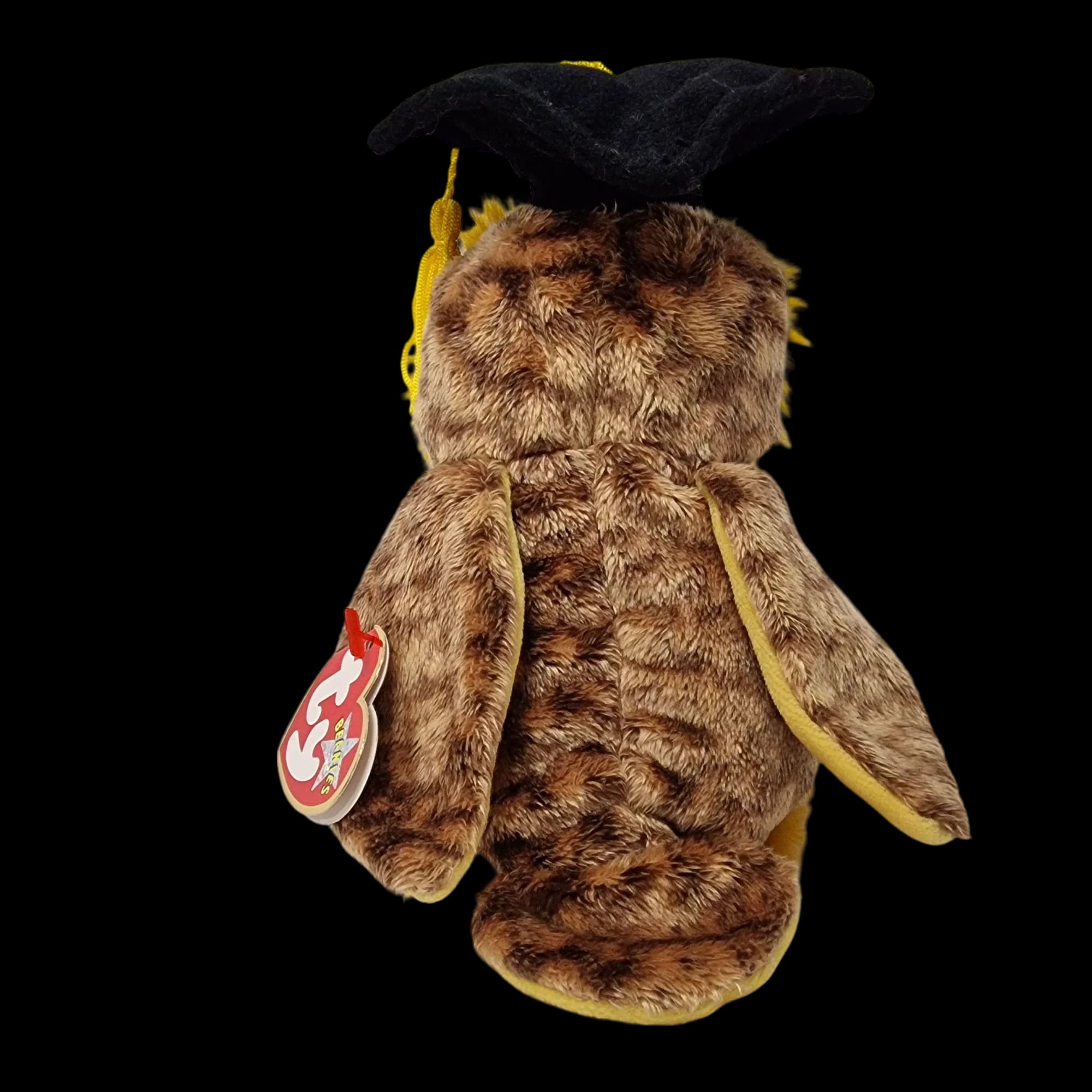 Ty Beanie Babies Baby Bears Smartest Graduation Owl 2002