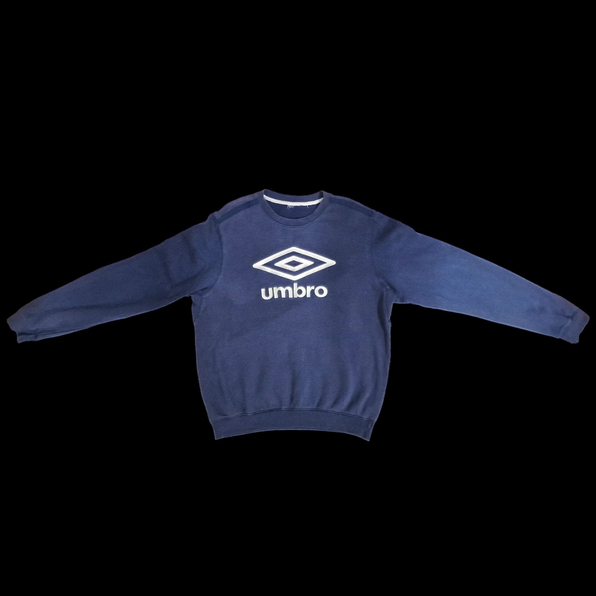 Umbro Unisex Blue Crew Neck Jumper UK Large - Jumpers - 3