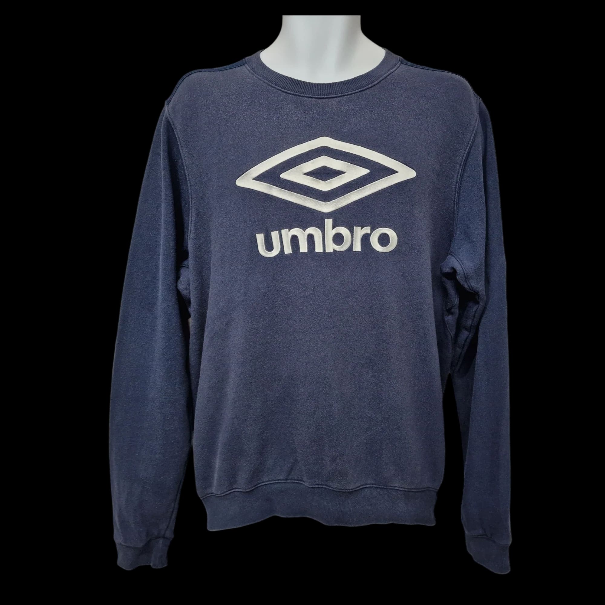 Umbro Unisex Blue Crew Neck Jumper UK Large - Jumpers - 1