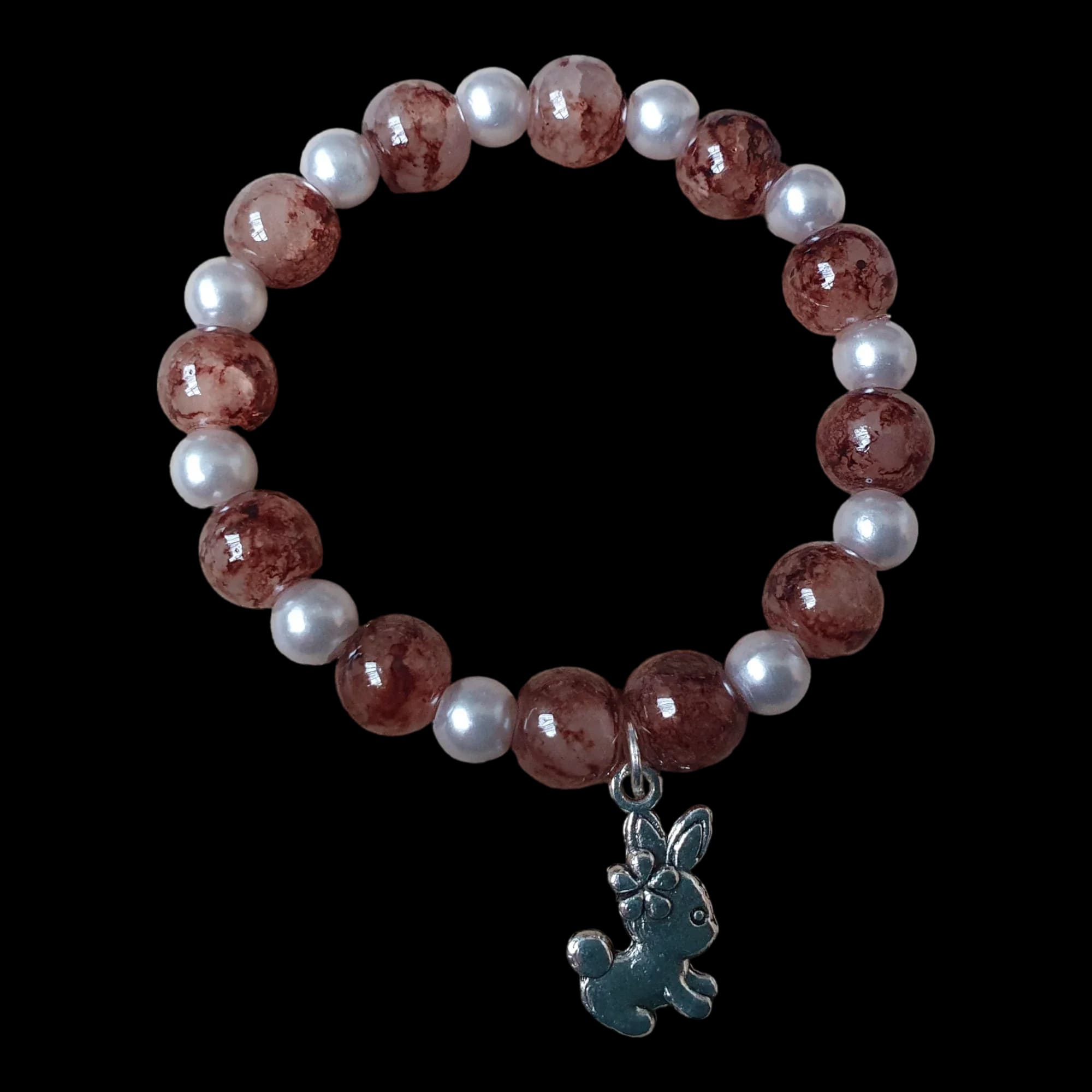 Unique Hand Made Beaded Stretch Children’s Bracelet