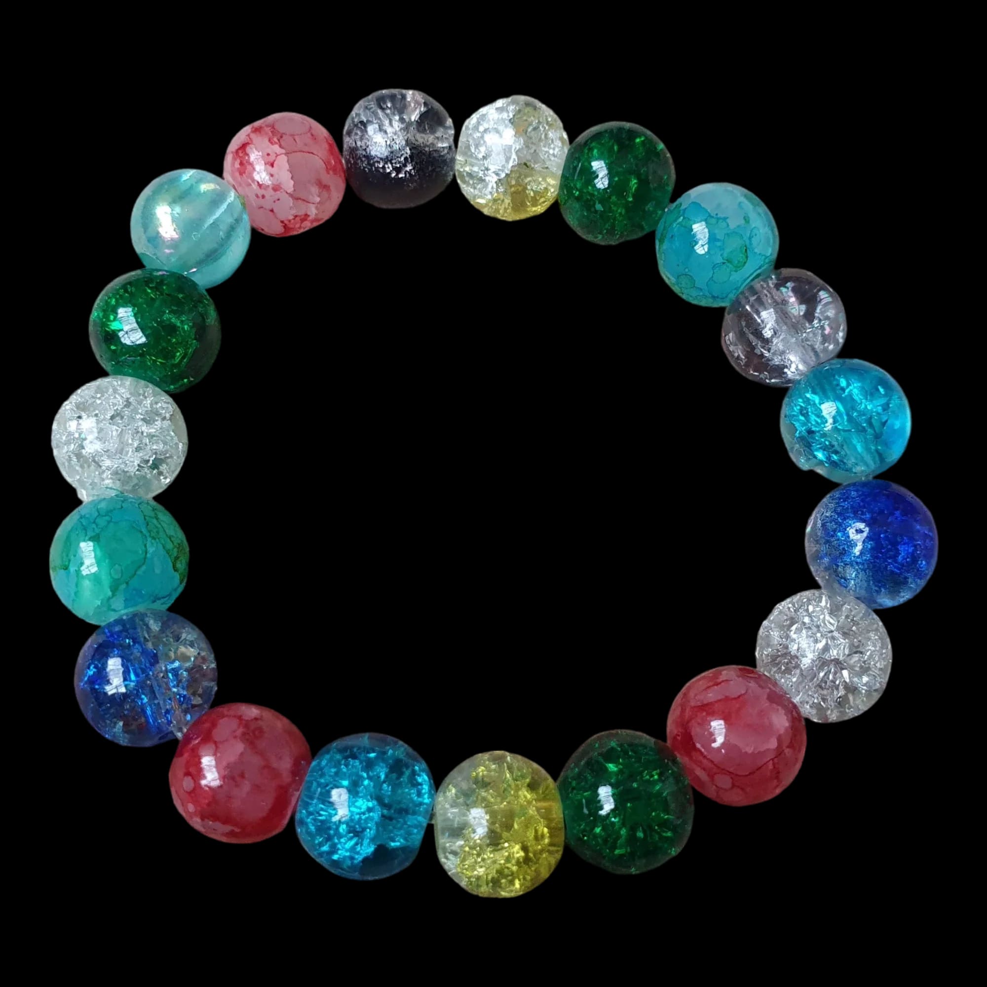 Unique Hand Made Beaded Stretch Children’s Bracelet