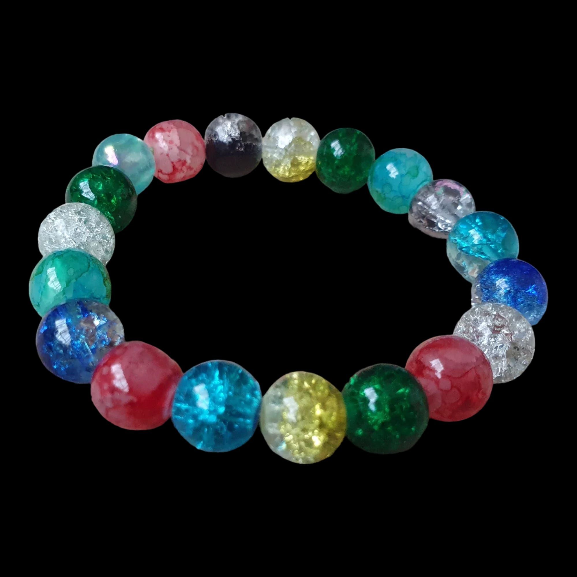 Unique Hand Made Beaded Stretch Children’s Bracelet