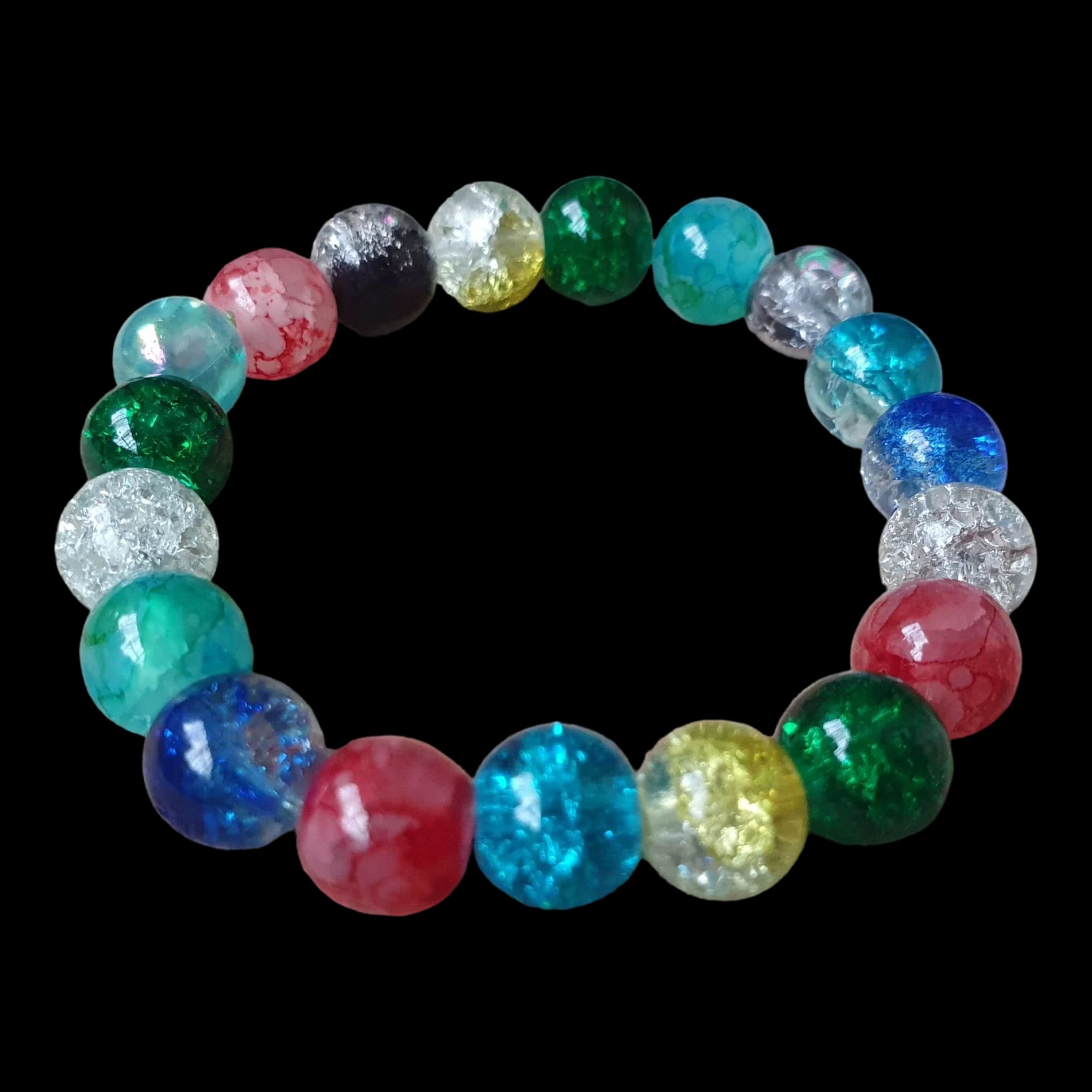 Unique Hand Made Beaded Stretch Children’s Bracelet