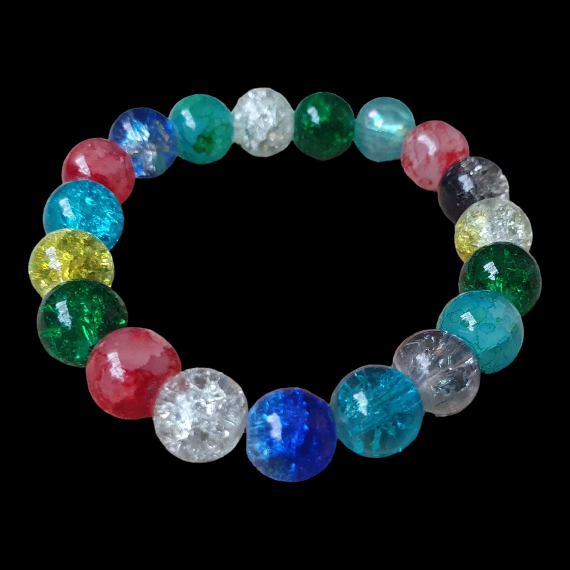 Unique Hand Made Beaded Stretch Children’s Bracelet