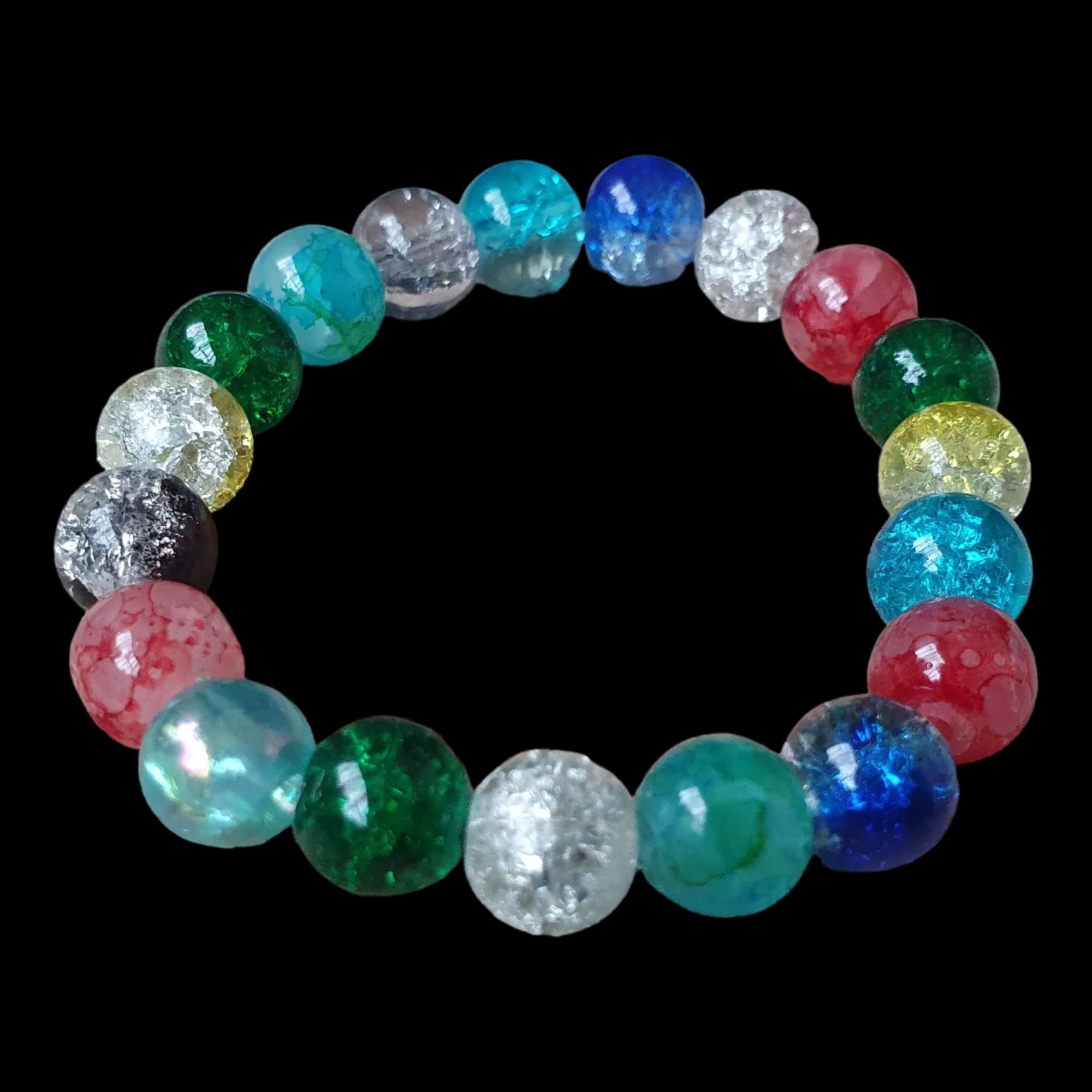 Unique Hand Made Beaded Stretch Children’s Bracelet