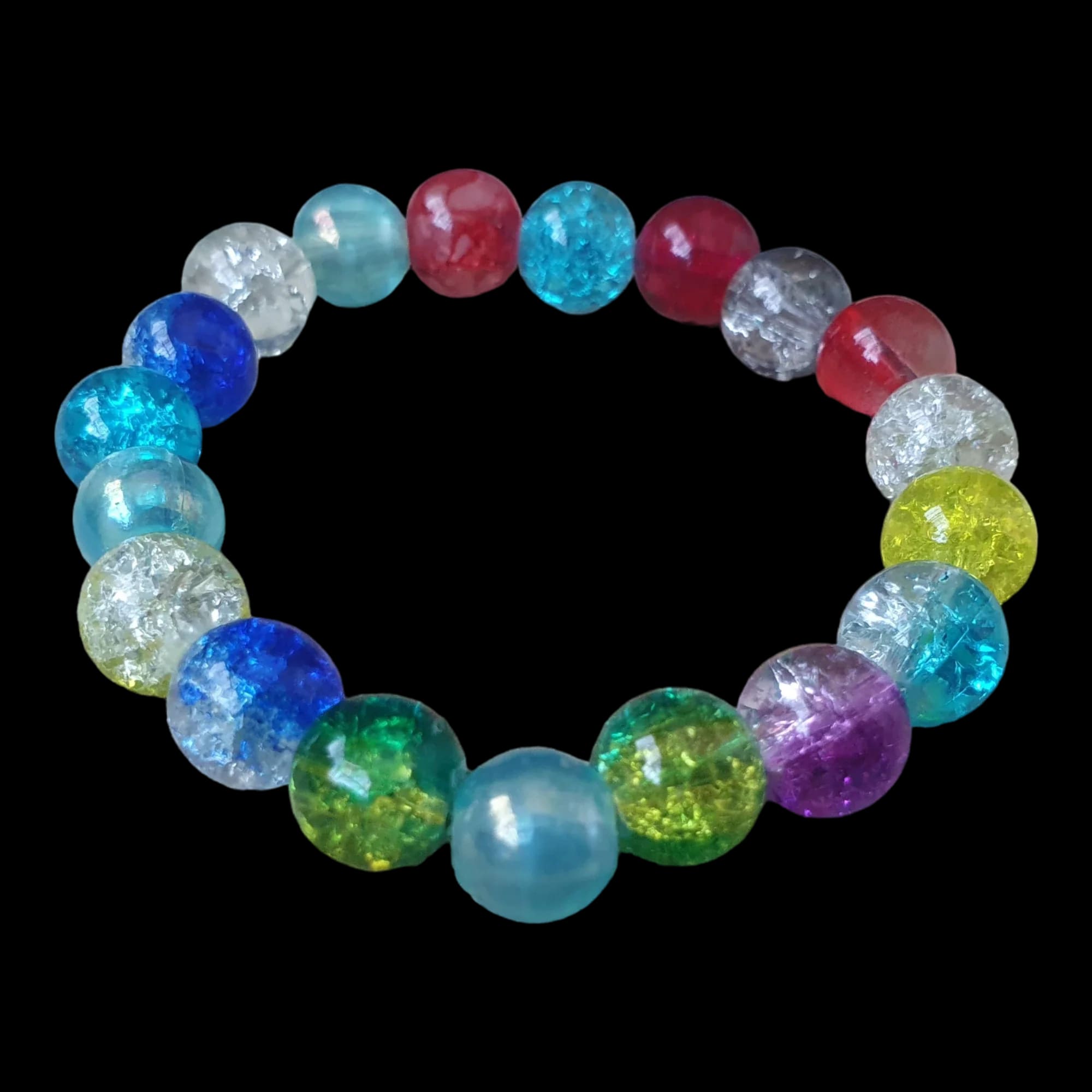 Unique Hand Made Beaded Stretch Children’s Bracelet