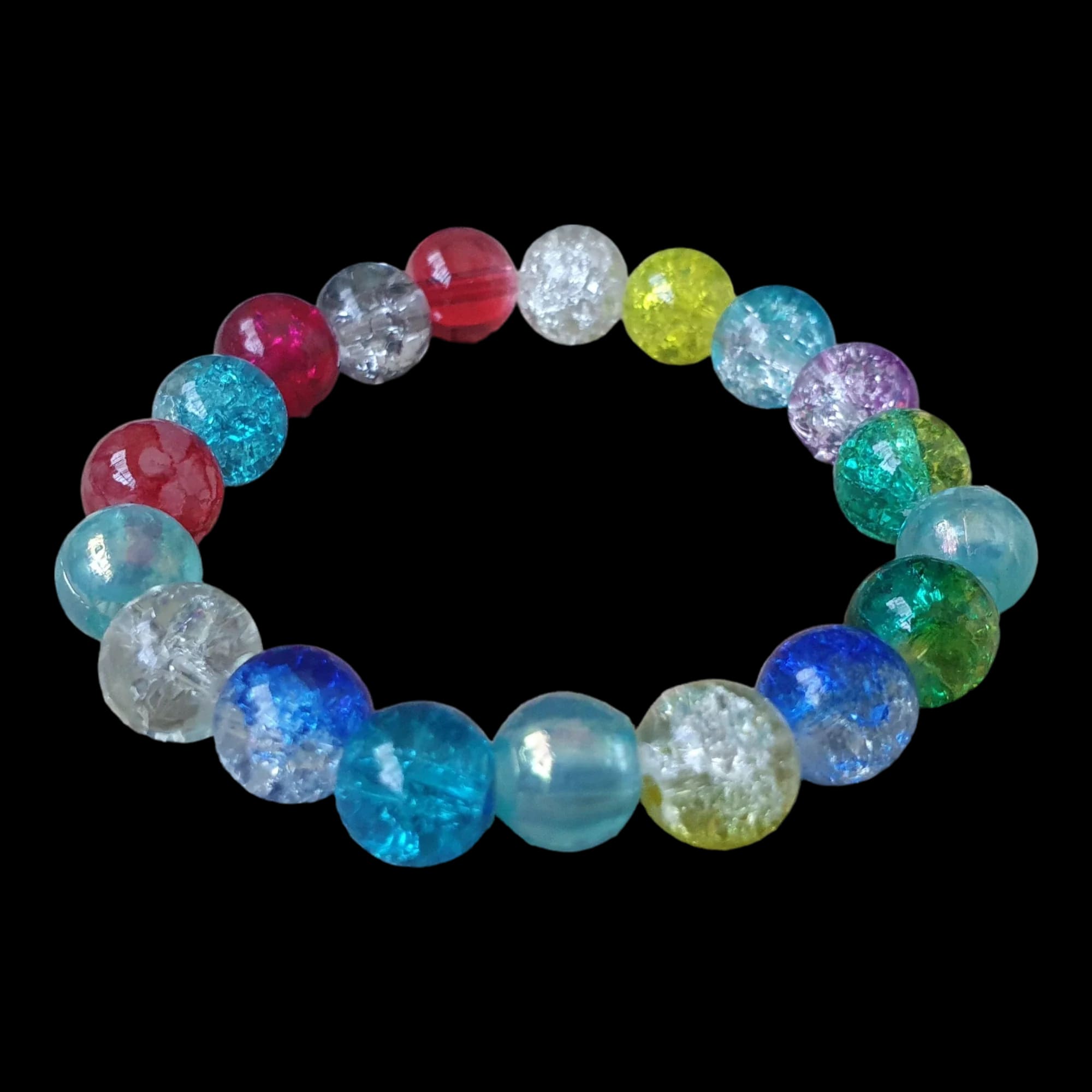 Unique Hand Made Beaded Stretch Children’s Bracelet