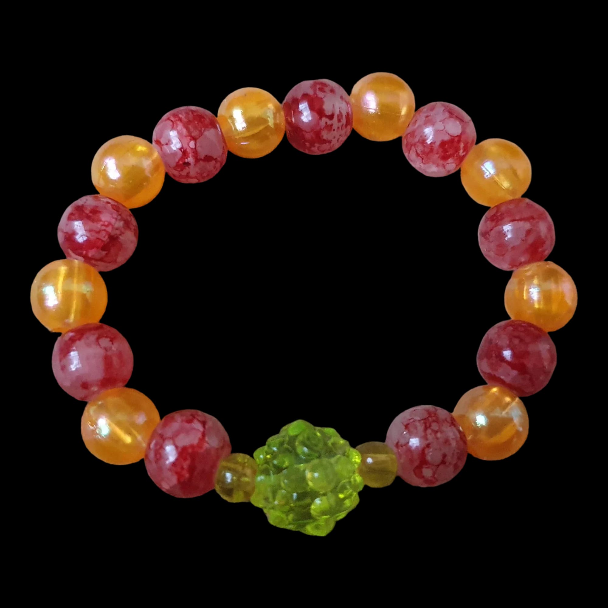 Unique Hand Made Beaded Stretch Children’s Bracelet