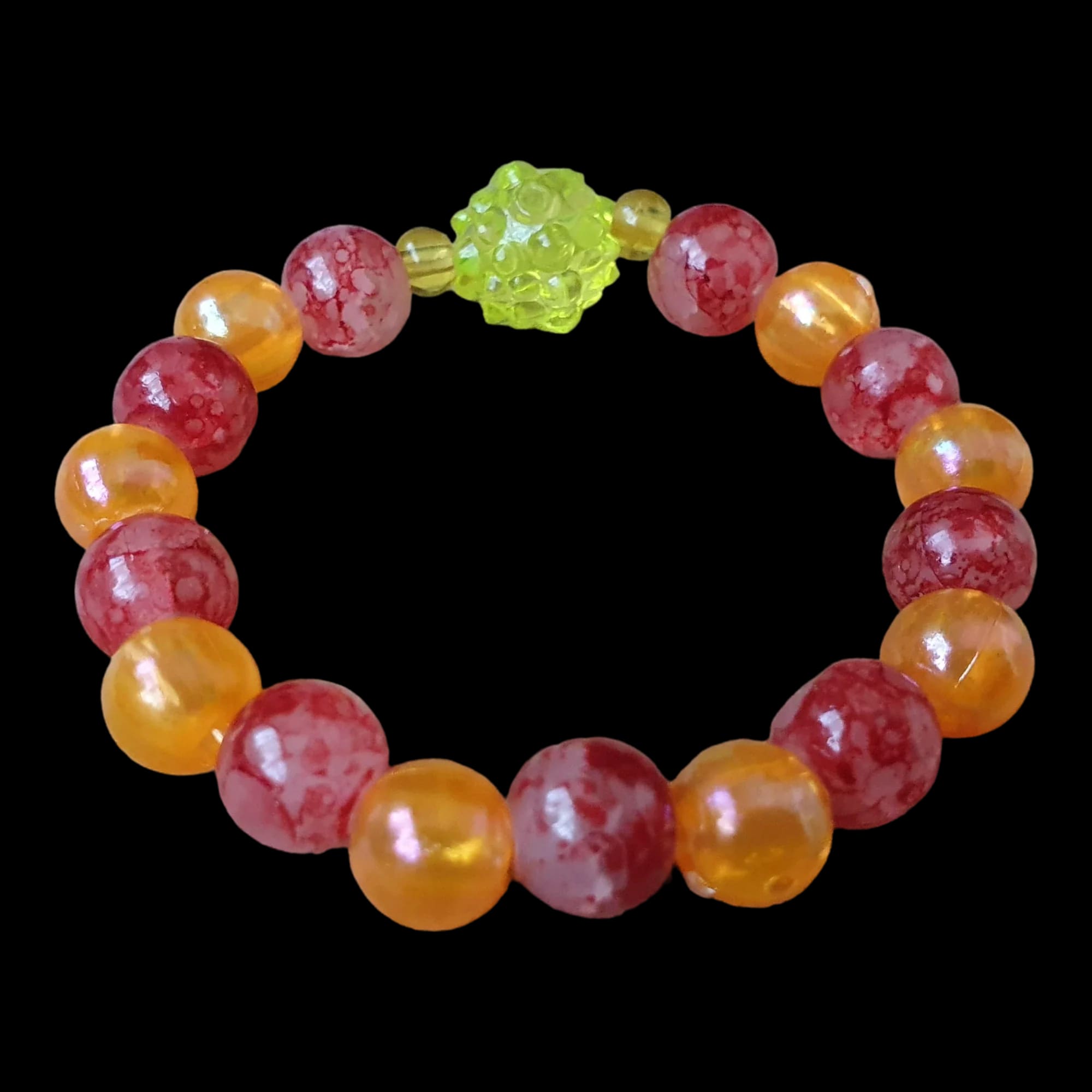 Unique Hand Made Beaded Stretch Children’s Bracelet