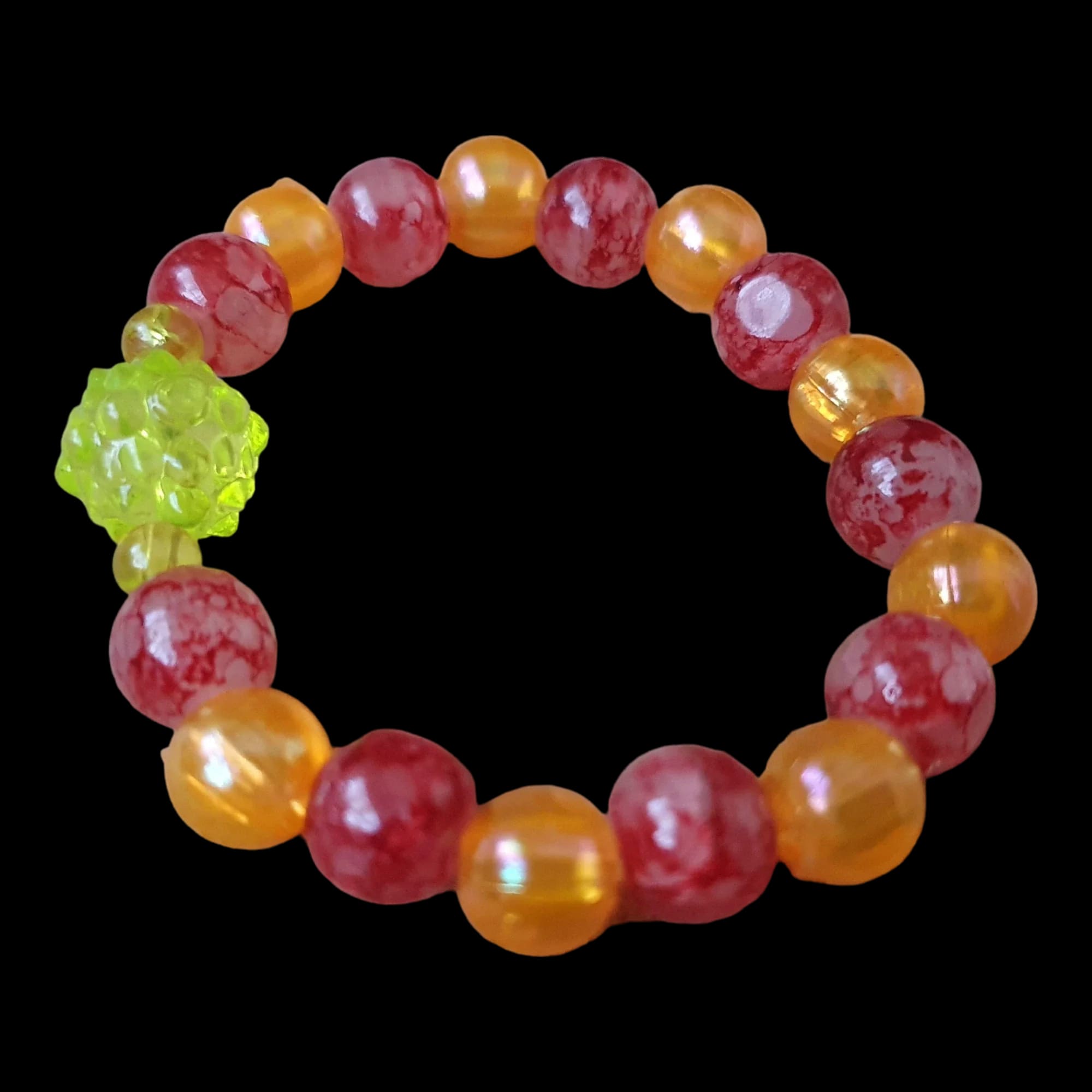 Unique Hand Made Beaded Stretch Children’s Bracelet