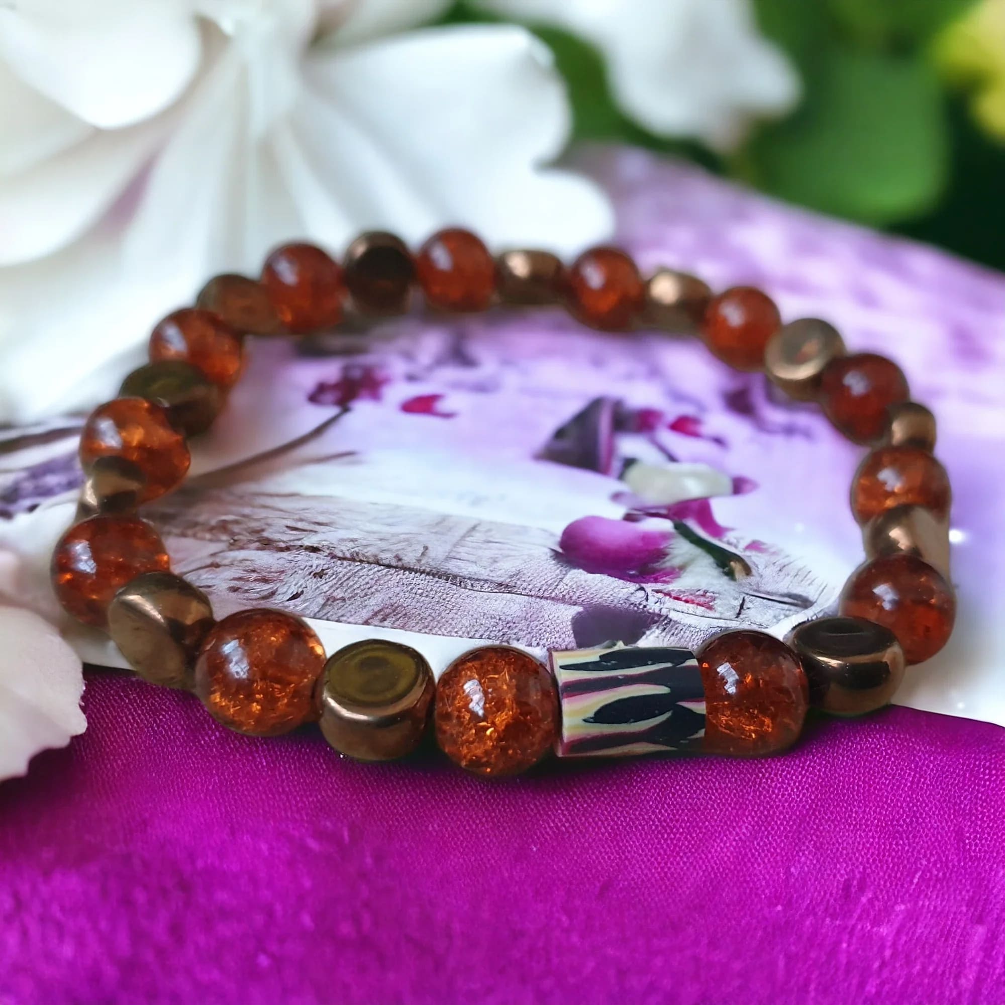 Unique Handmade Crafted Beaded Bracelet Gift - Bracelets