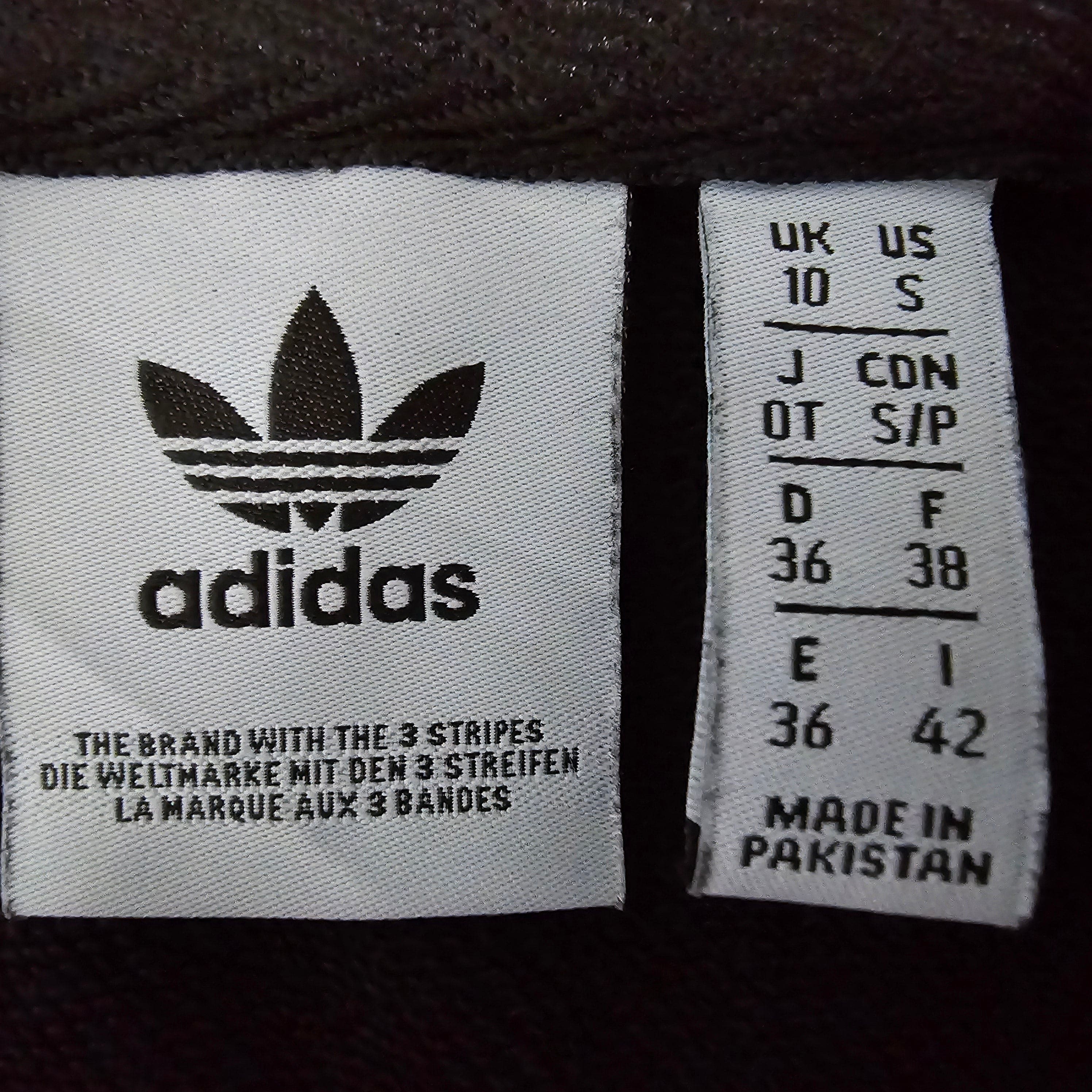 Unisex Adidas Black Full Zip Hoodie UK 10 - Hoodies - 3539