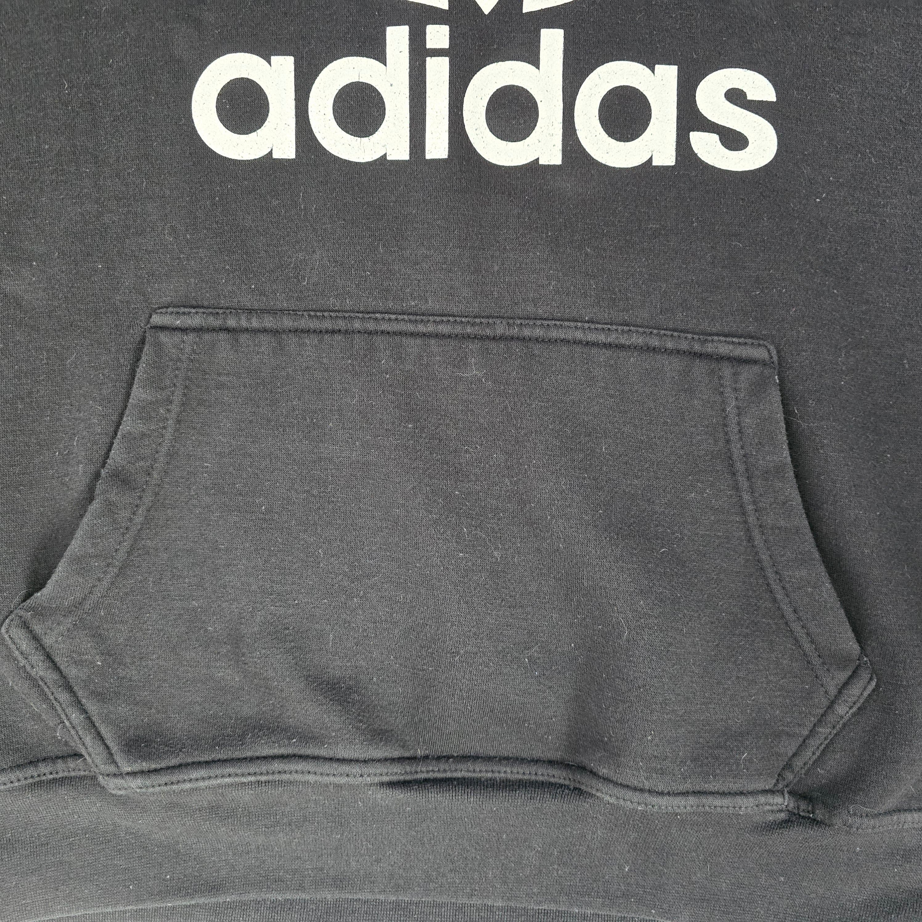 Unisex Adidas Black Hoodie UK Large - Hoodies - 5 - 3585