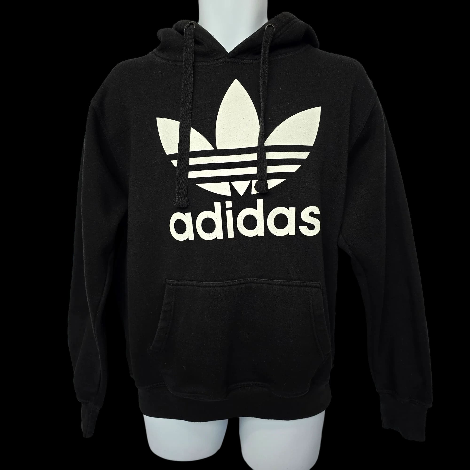 Unisex Adidas Black Hoodie UK Large - Hoodies - 1 - 3585