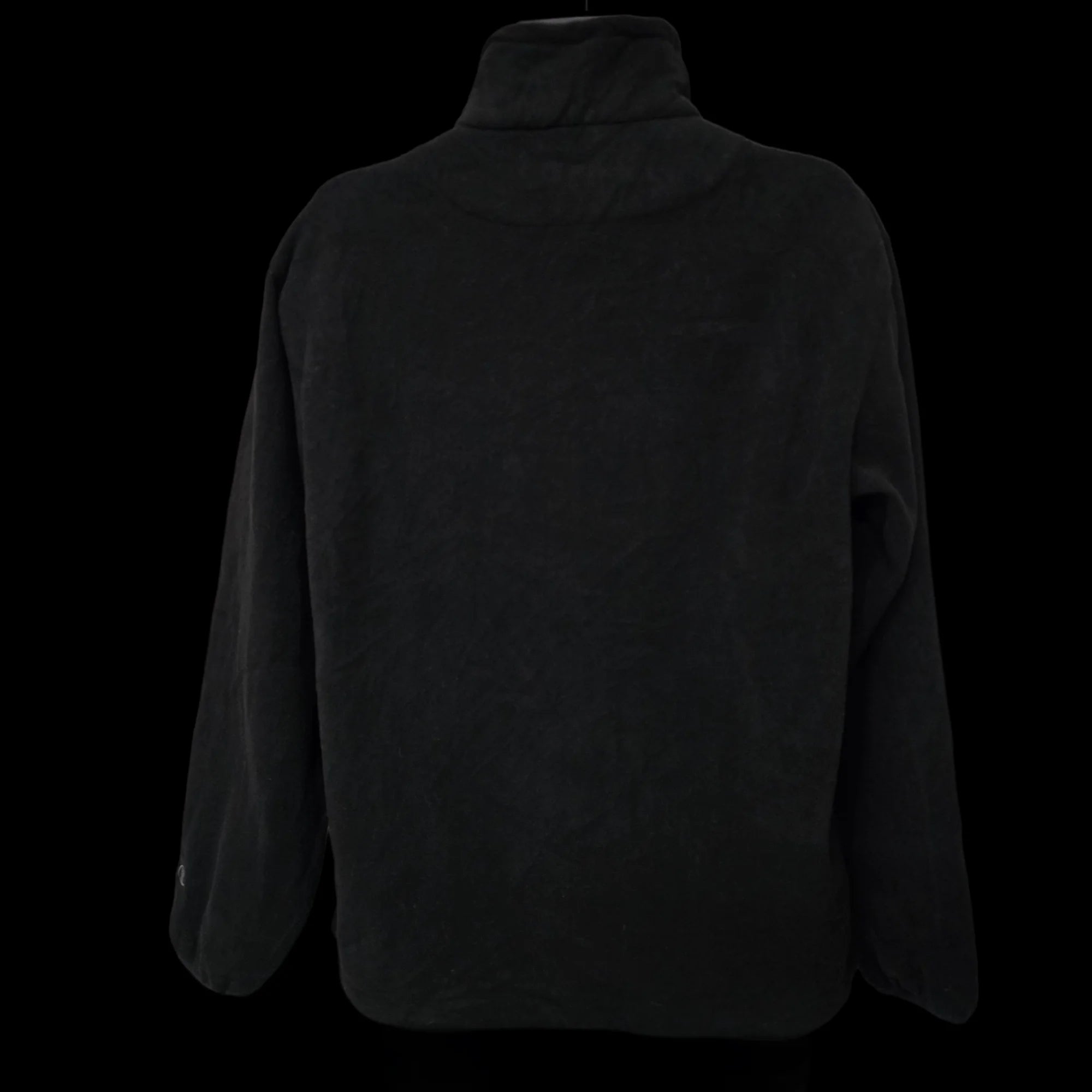 Unisex Champion Black Fleece Jacket UK Medium - Coats &