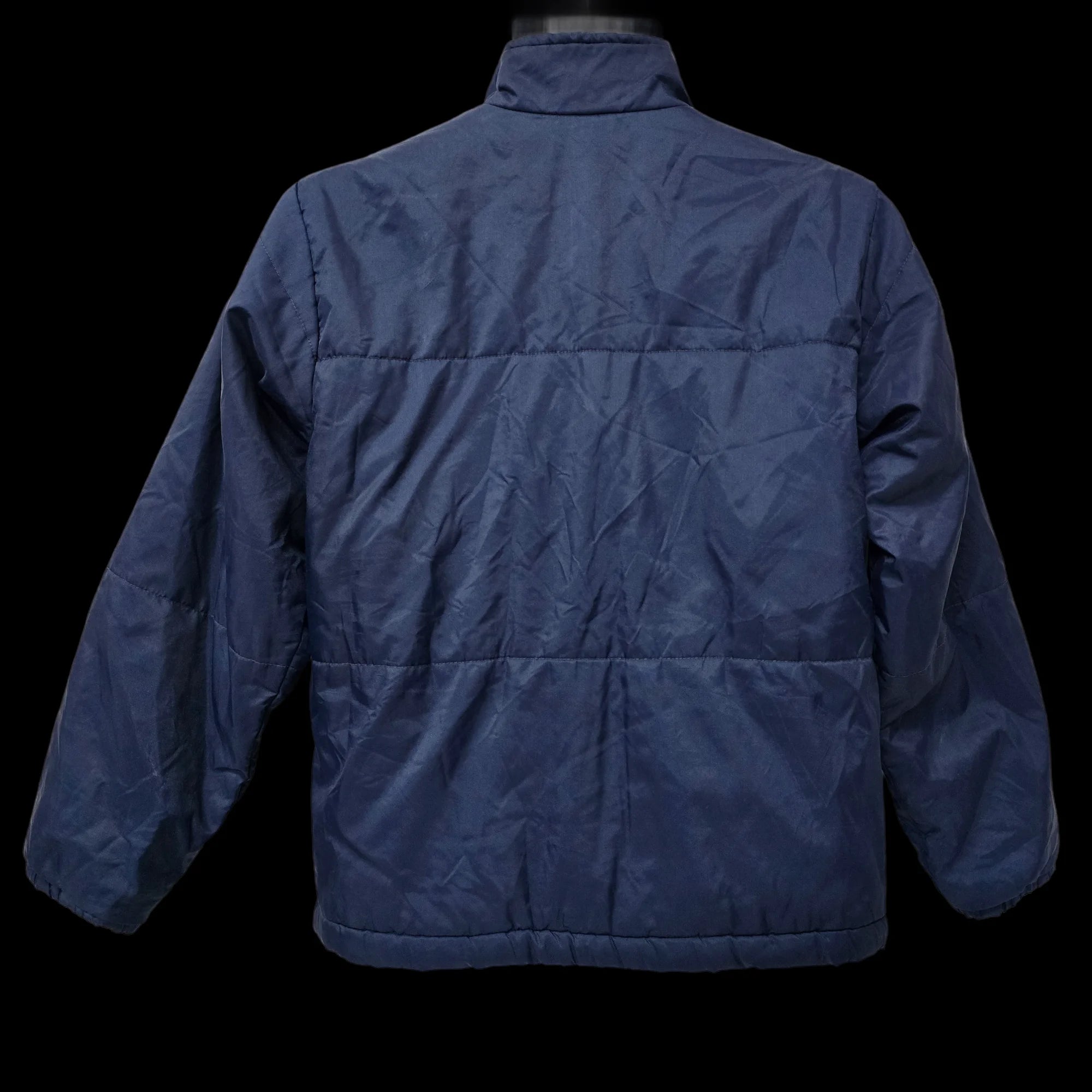Unisex Nike Blue Bomber Jacket Coat UK Large - 2 - 3465