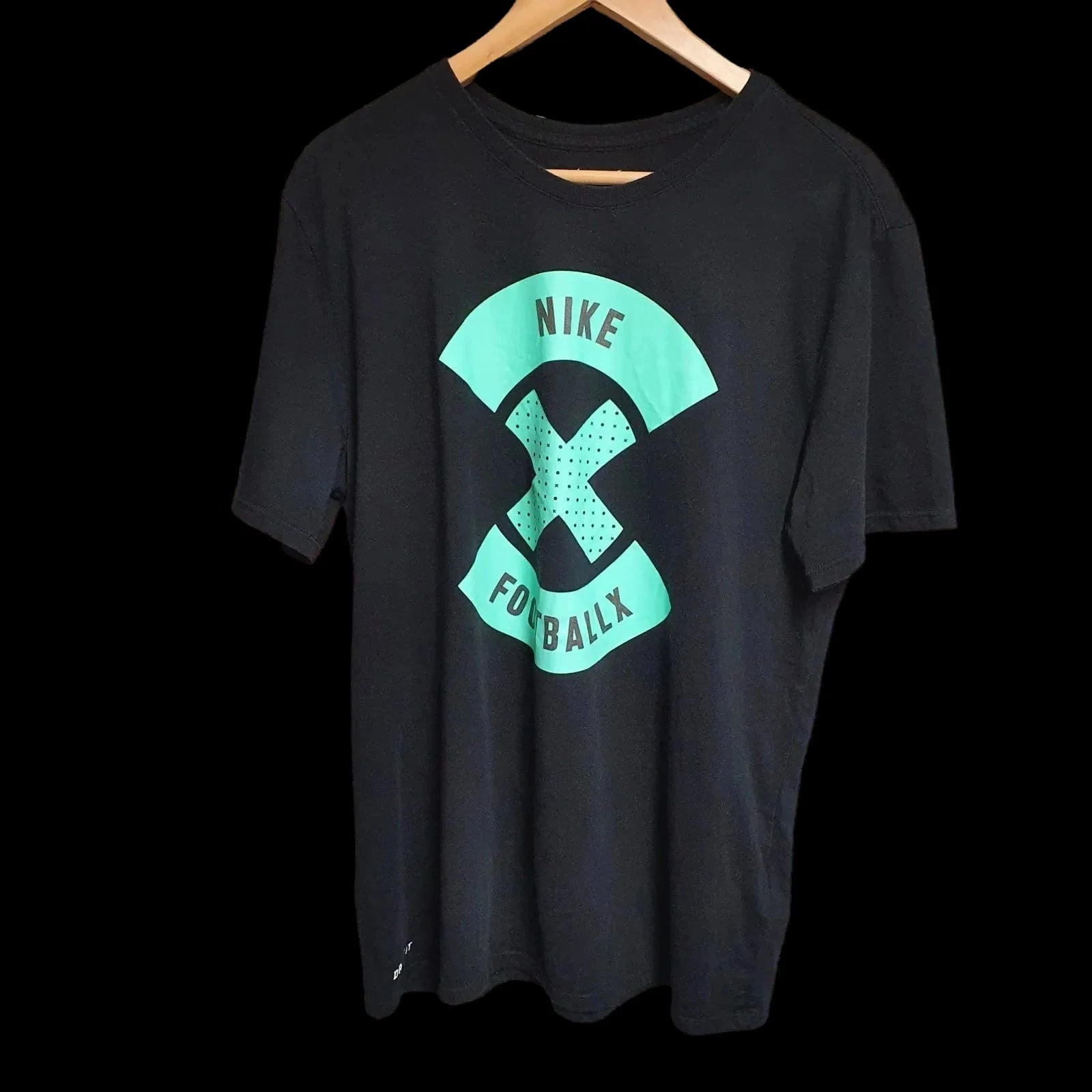 Unisex Nike Football x Black T-shirt Uk Large - T-Shirts