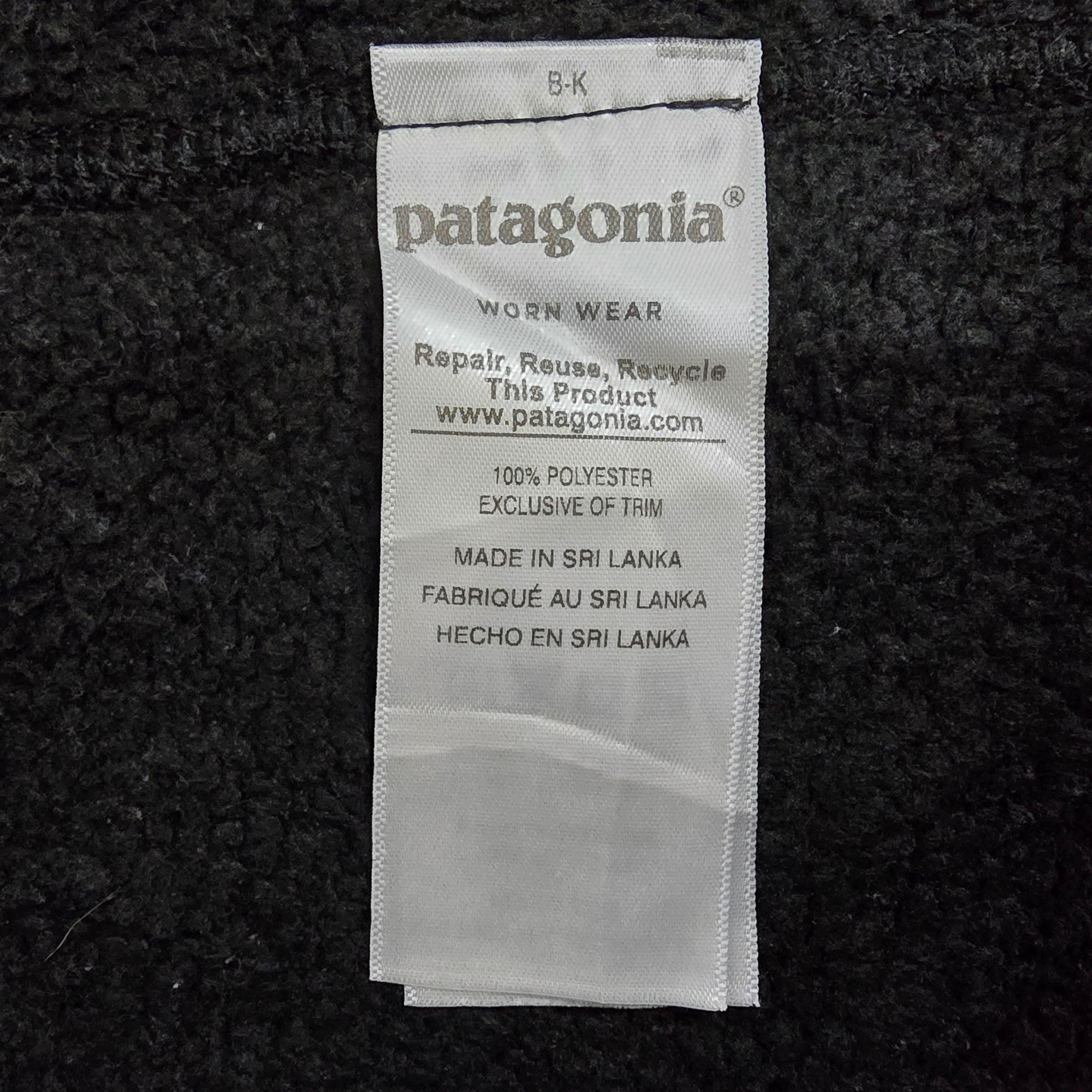 Unisex Patagonia Charcoal Fleece Jacket UK 3XL - Coats &