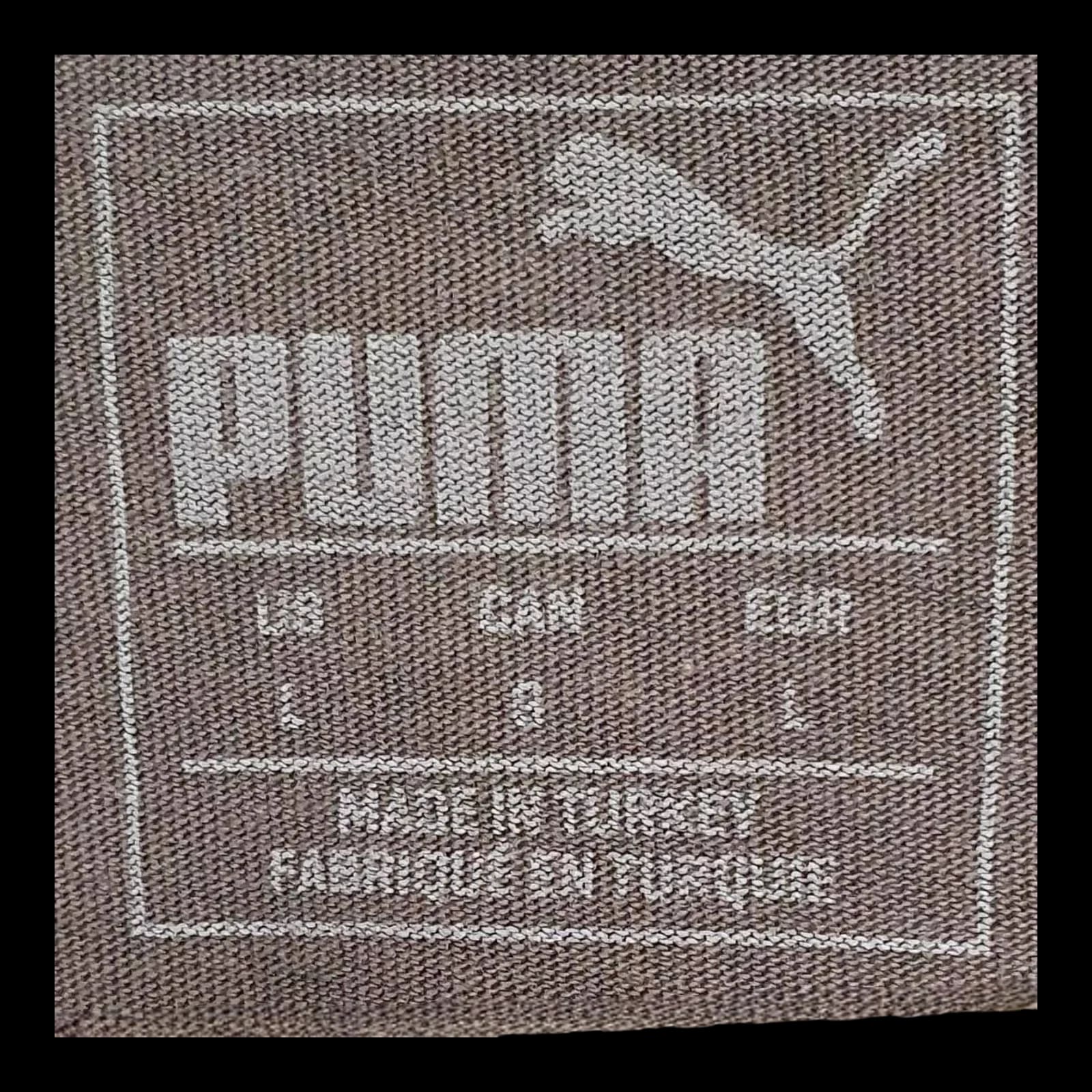 Unisex Puma Grey T-shirt UK Large Logo - T-Shirts - 4 - 412