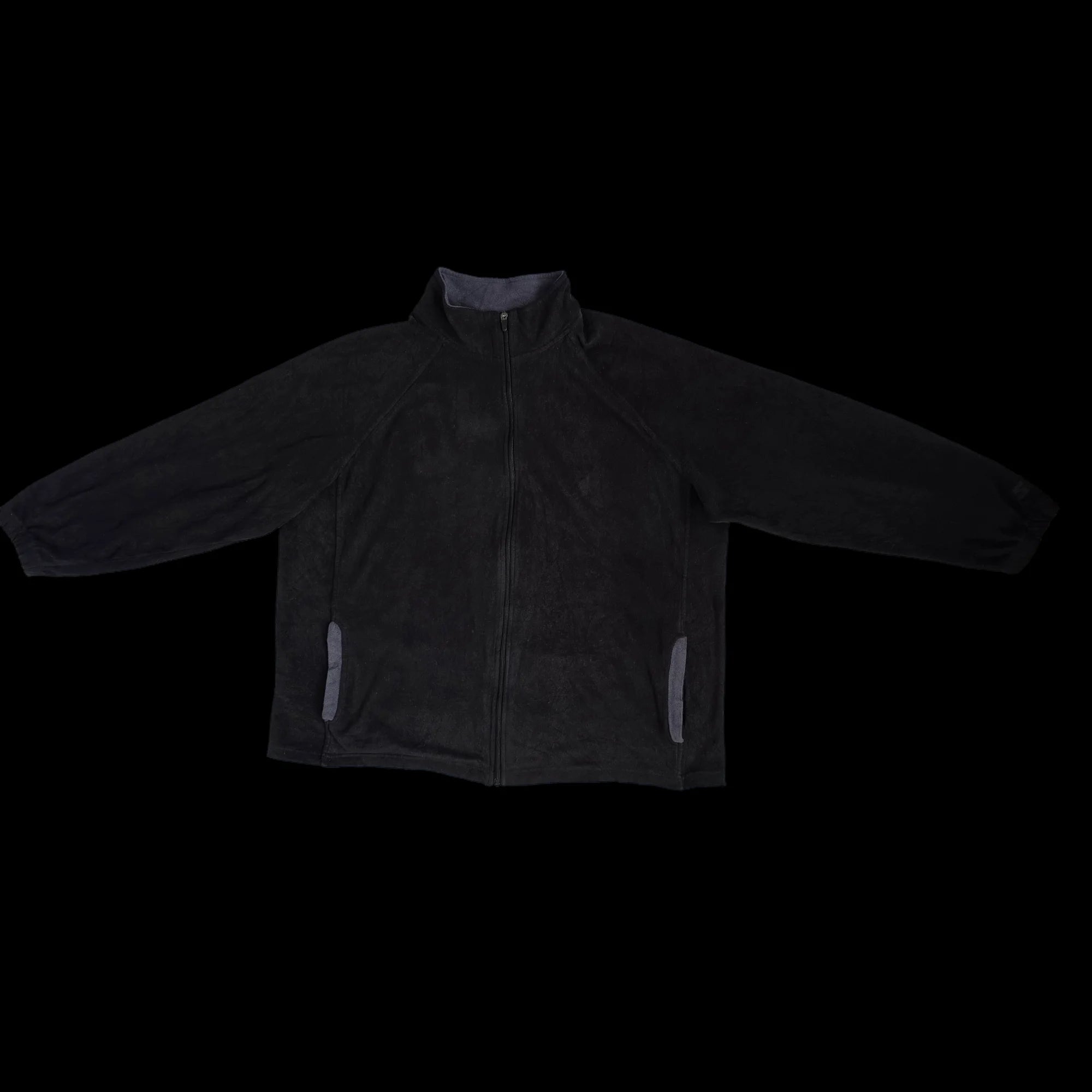 Unisex Starter Black Fleece Jacket UK XL - Coats & Jackets