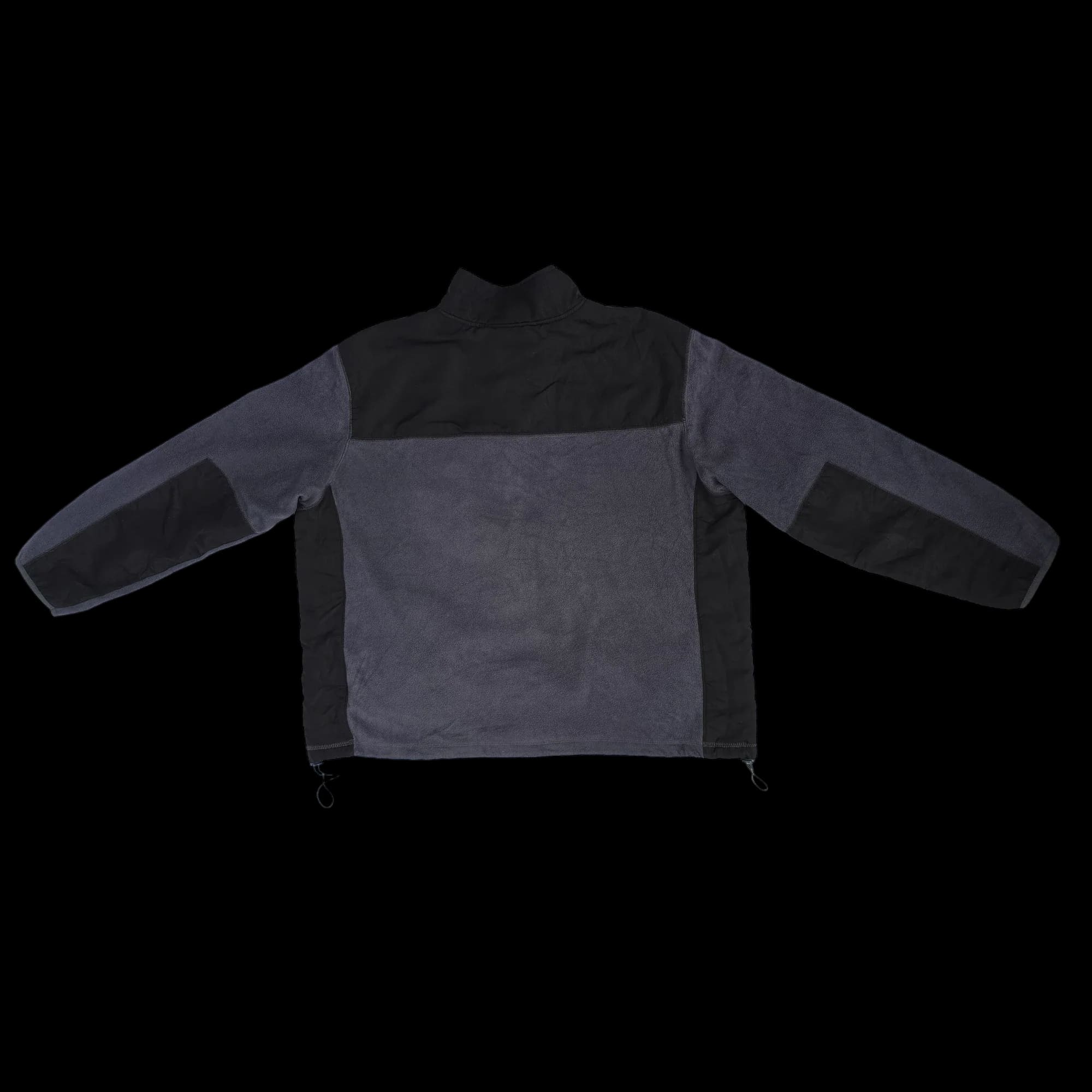 Unisex Starter Black Grey Fleece Jacket UK XL - Coats &