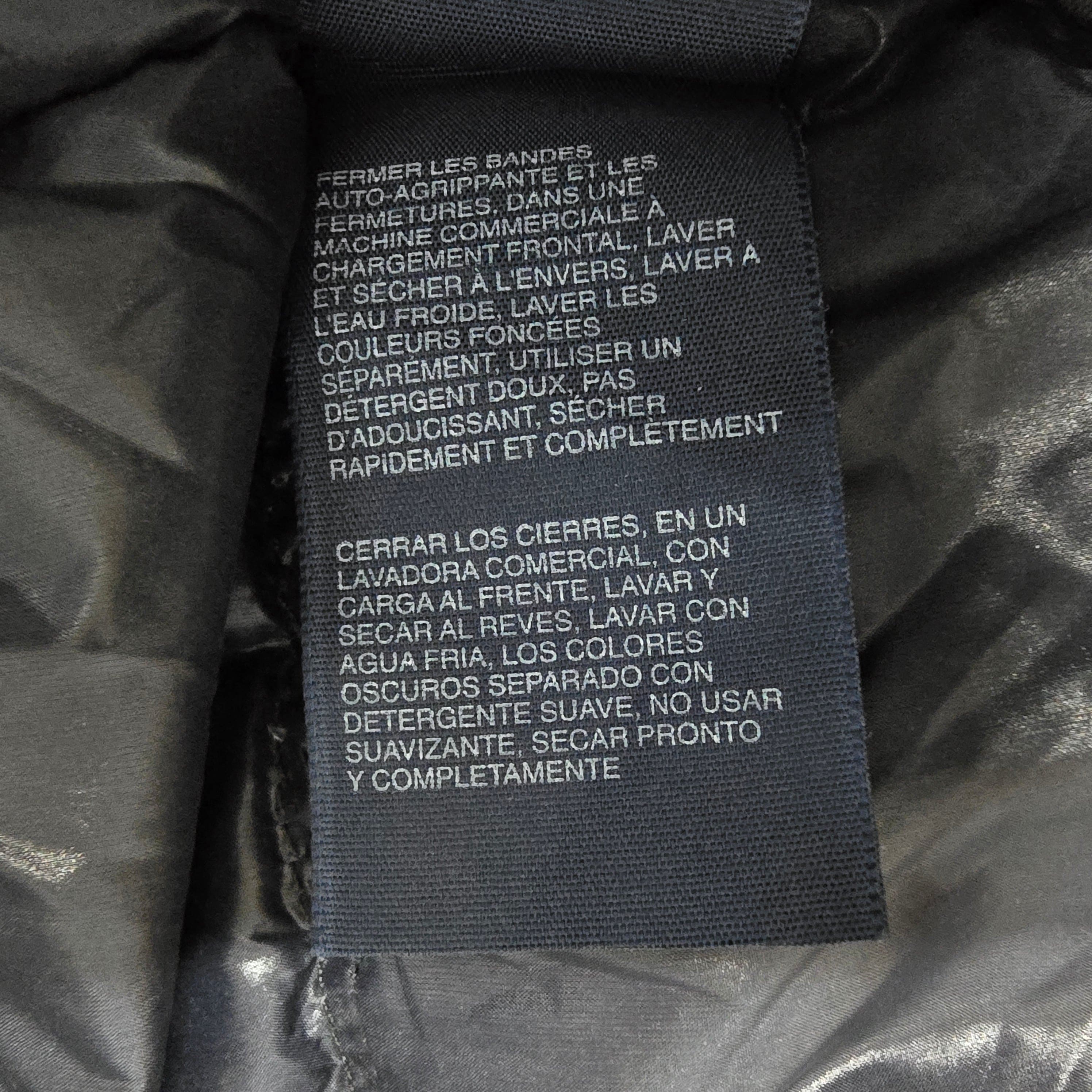 Unisex Tommy Hilfiger Black Gilet Jacket UK Small - 18