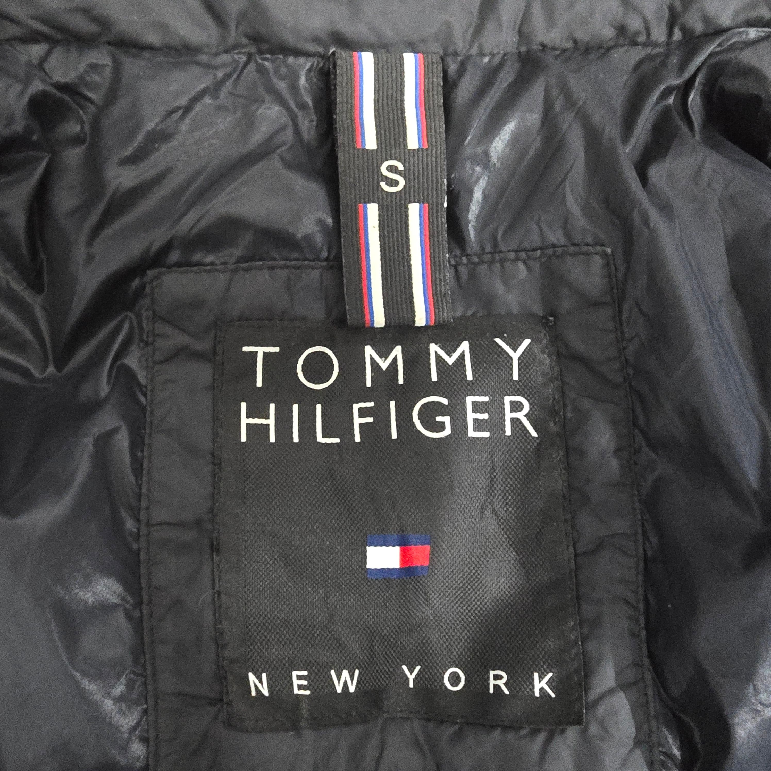 Unisex Tommy Hilfiger Black Gilet Jacket UK Small - 15