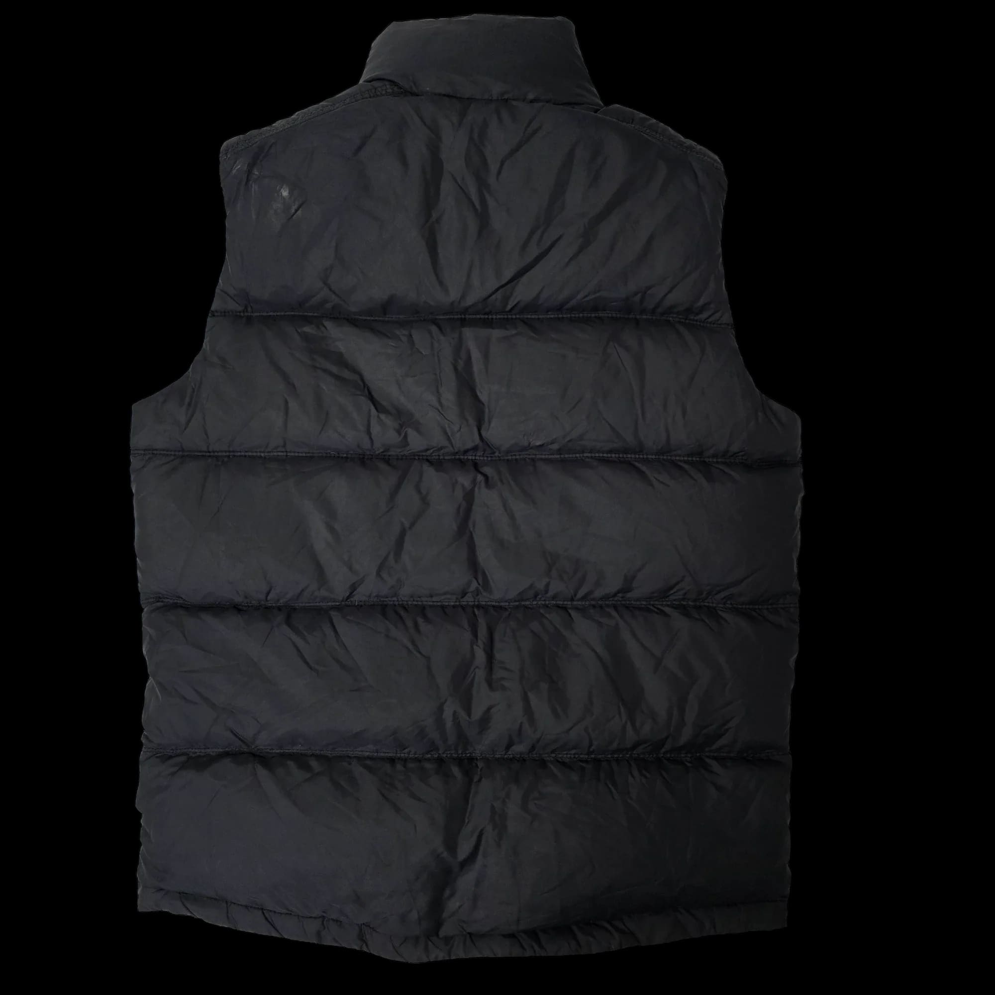 Unisex Tommy Hilfiger Black Gilet Jacket UK Small - 4 - 3464