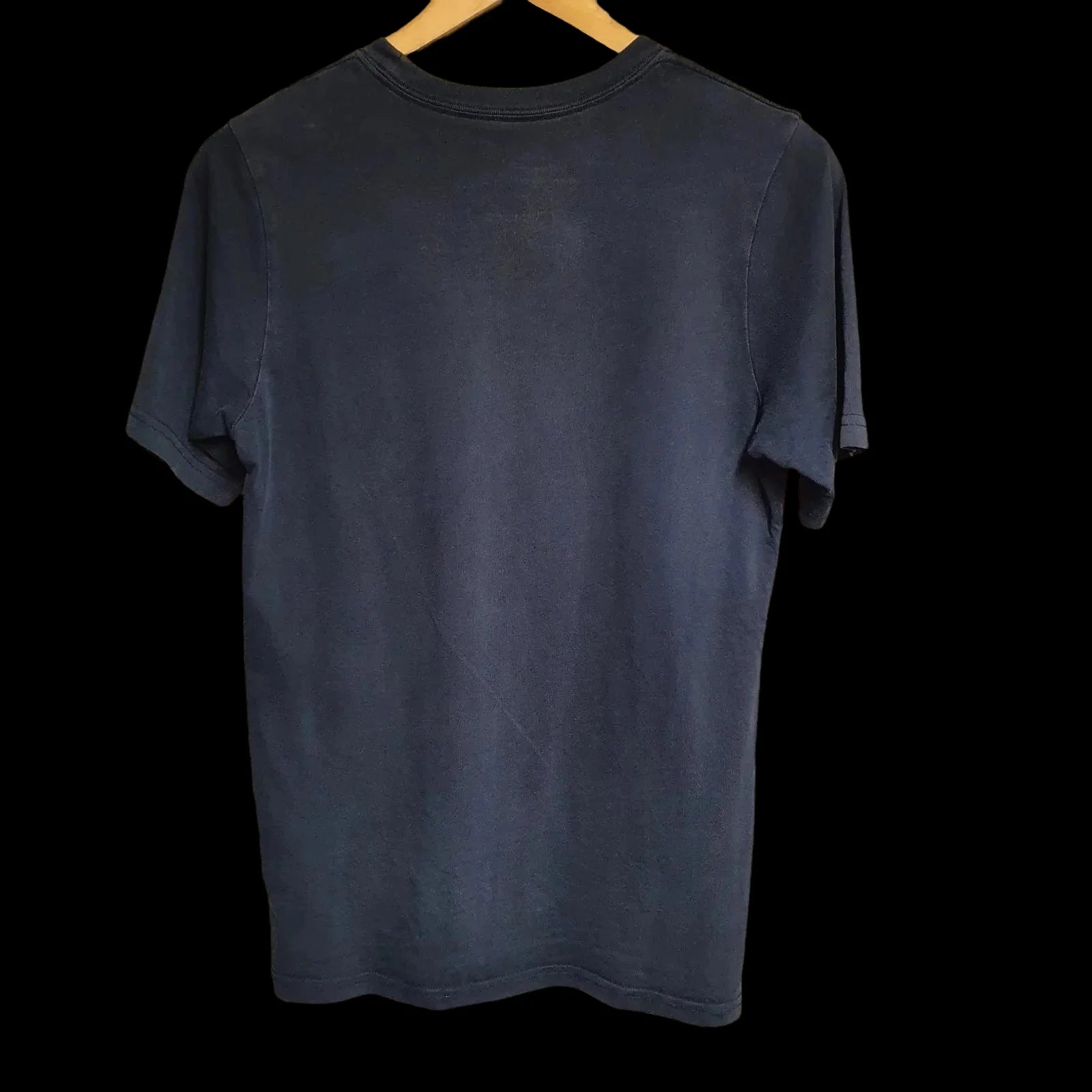 Unisex Vintage Nike Spell Out Blue T-shirt Uk Large