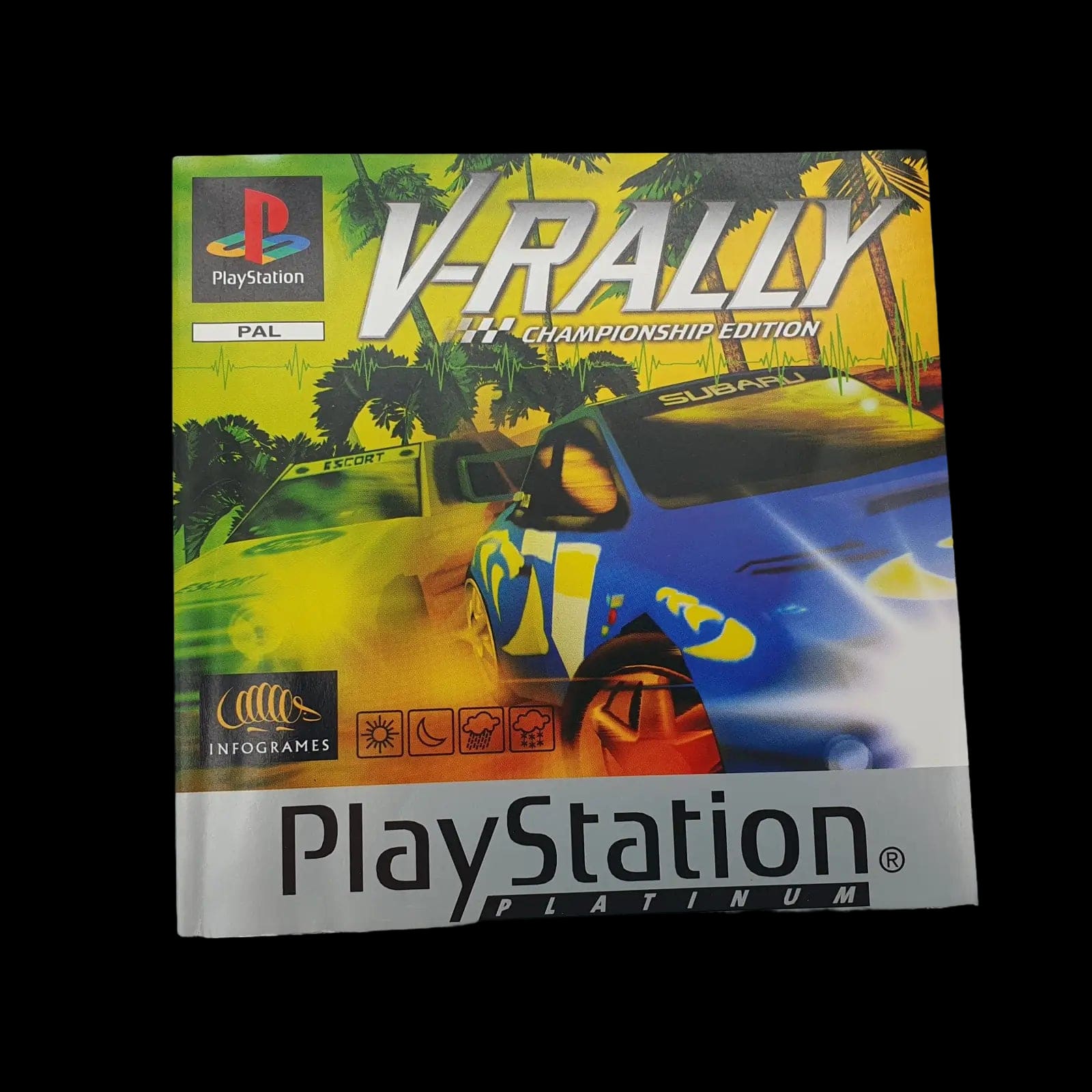 V Rally Championship Edition Playstation 1 Ps1 Infogrames