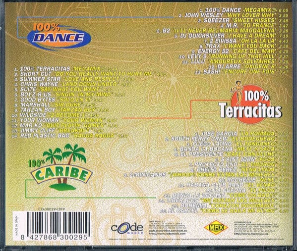 Various - 100% Verano (2xcd Comp P/mixed + Cd Comp)-